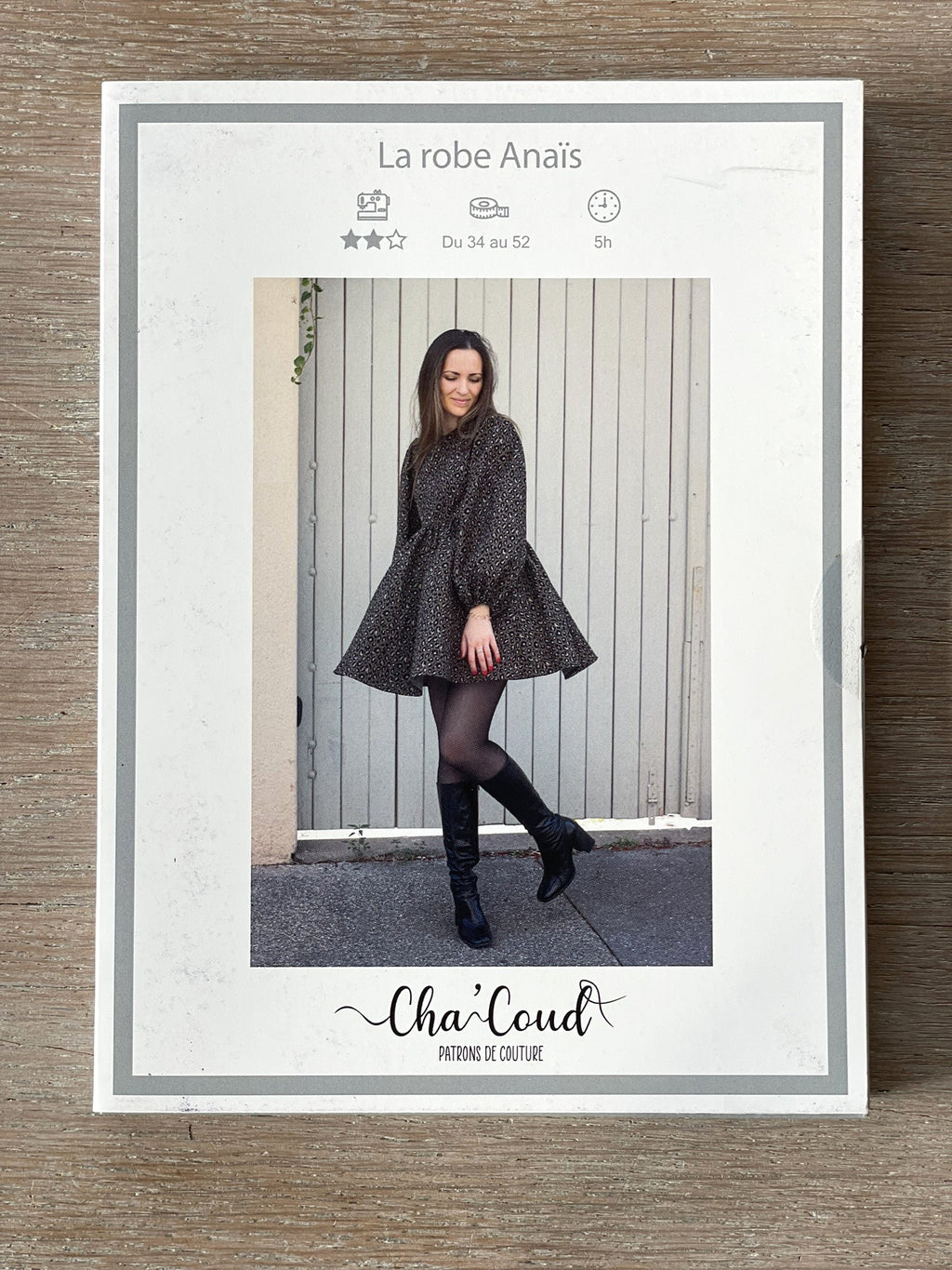 Patron Pochette - Robe Anaïs - Cha'Coud