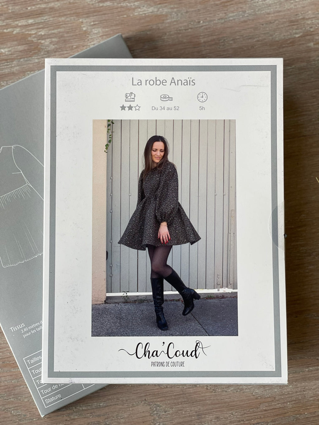 Patron Pochette - Robe Anaïs - Cha'Coud