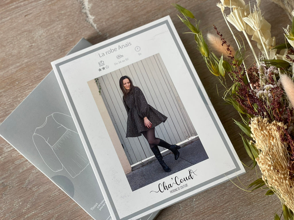 Patron Pochette - Robe Anaïs - Cha'Coud