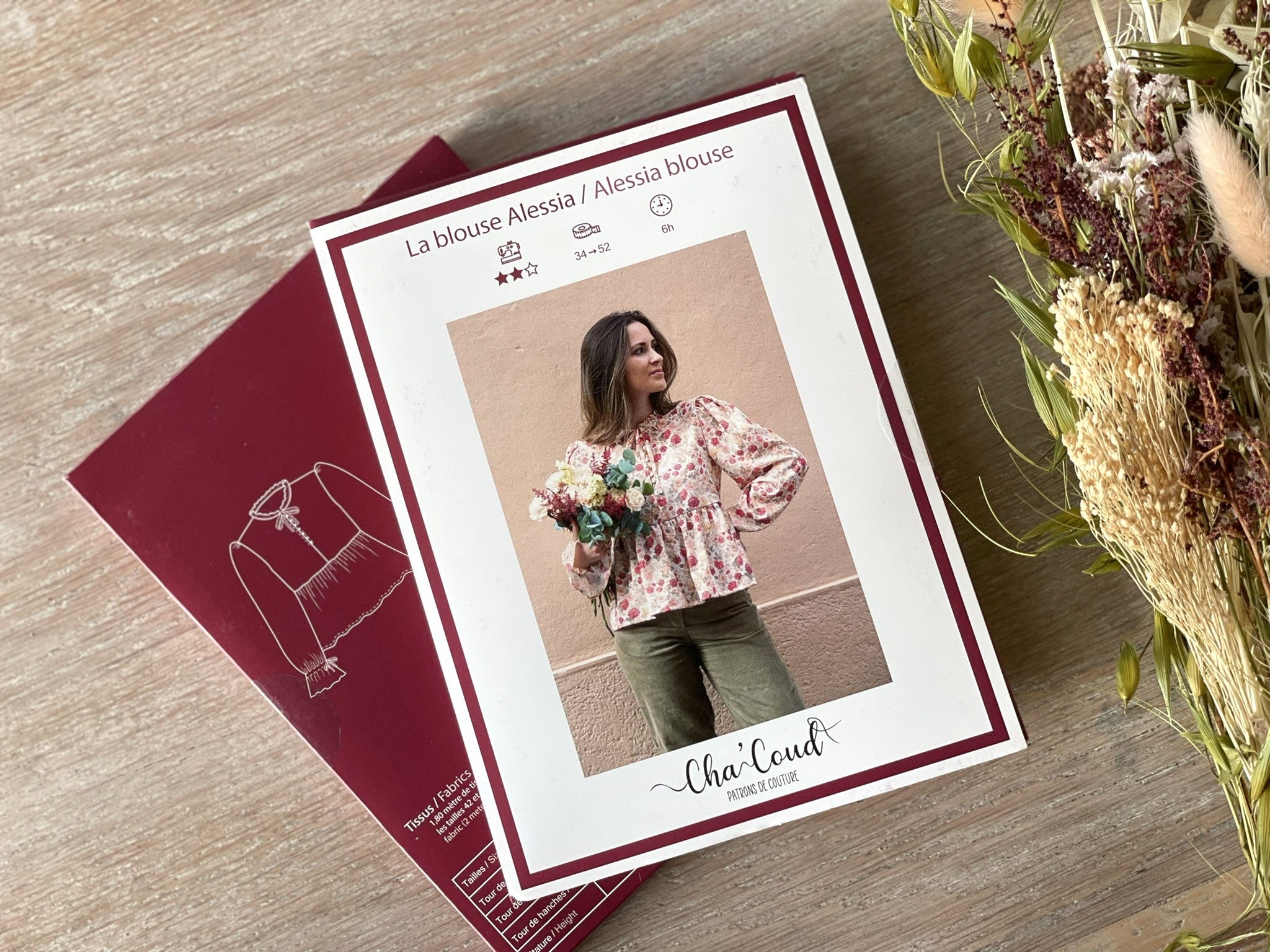 Patron Pochette - Blouse Alessia - Cha'Coud