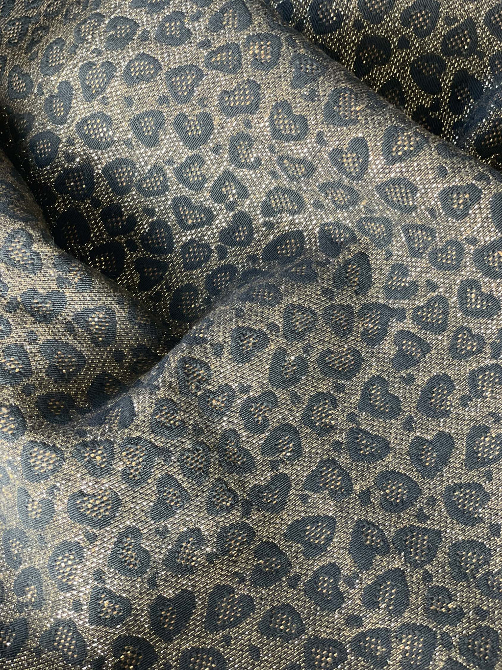 Jacquard - Leo - Black, Choco &amp; Gold