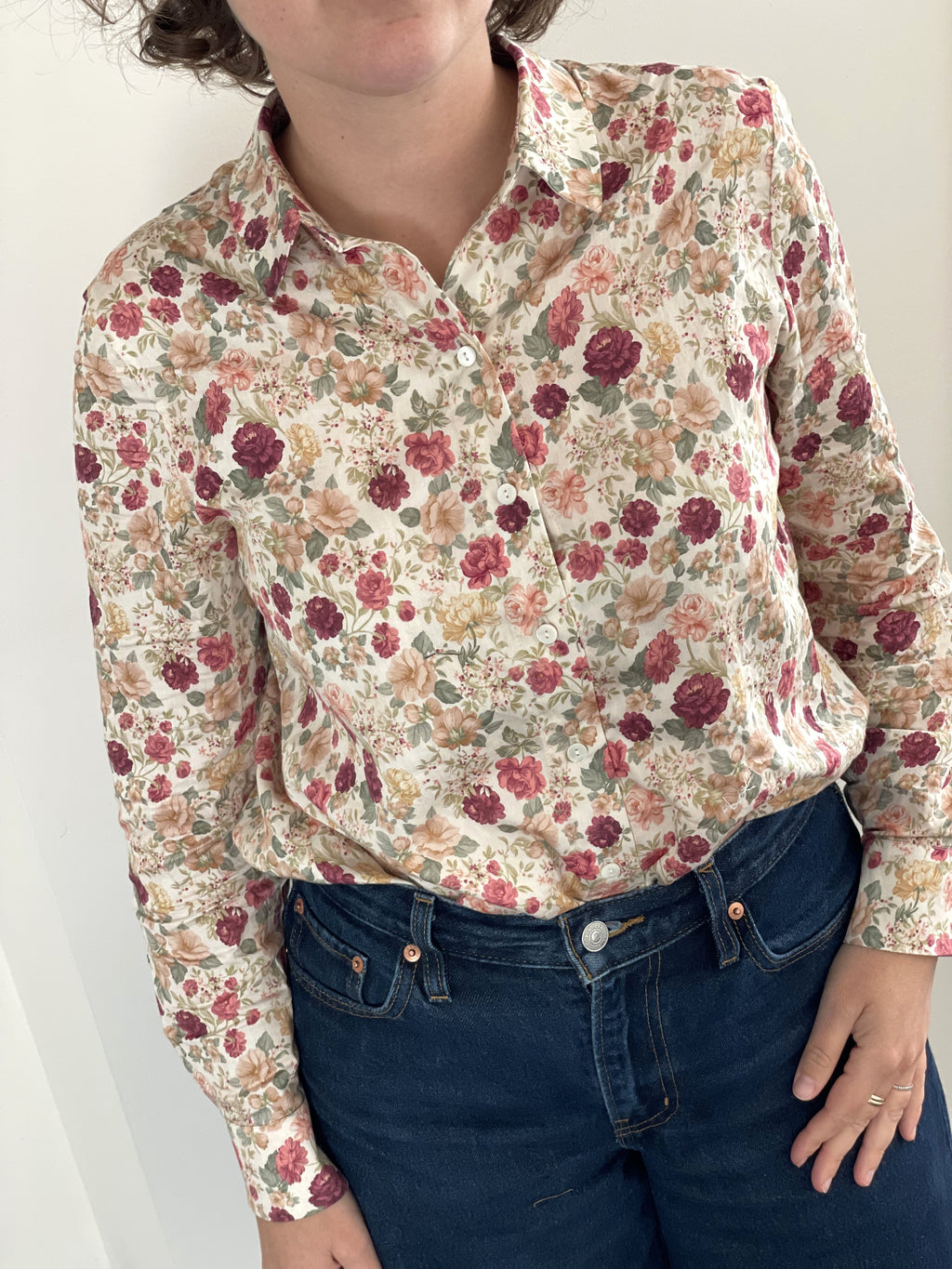 Satin de coton - Imprimé Alessia