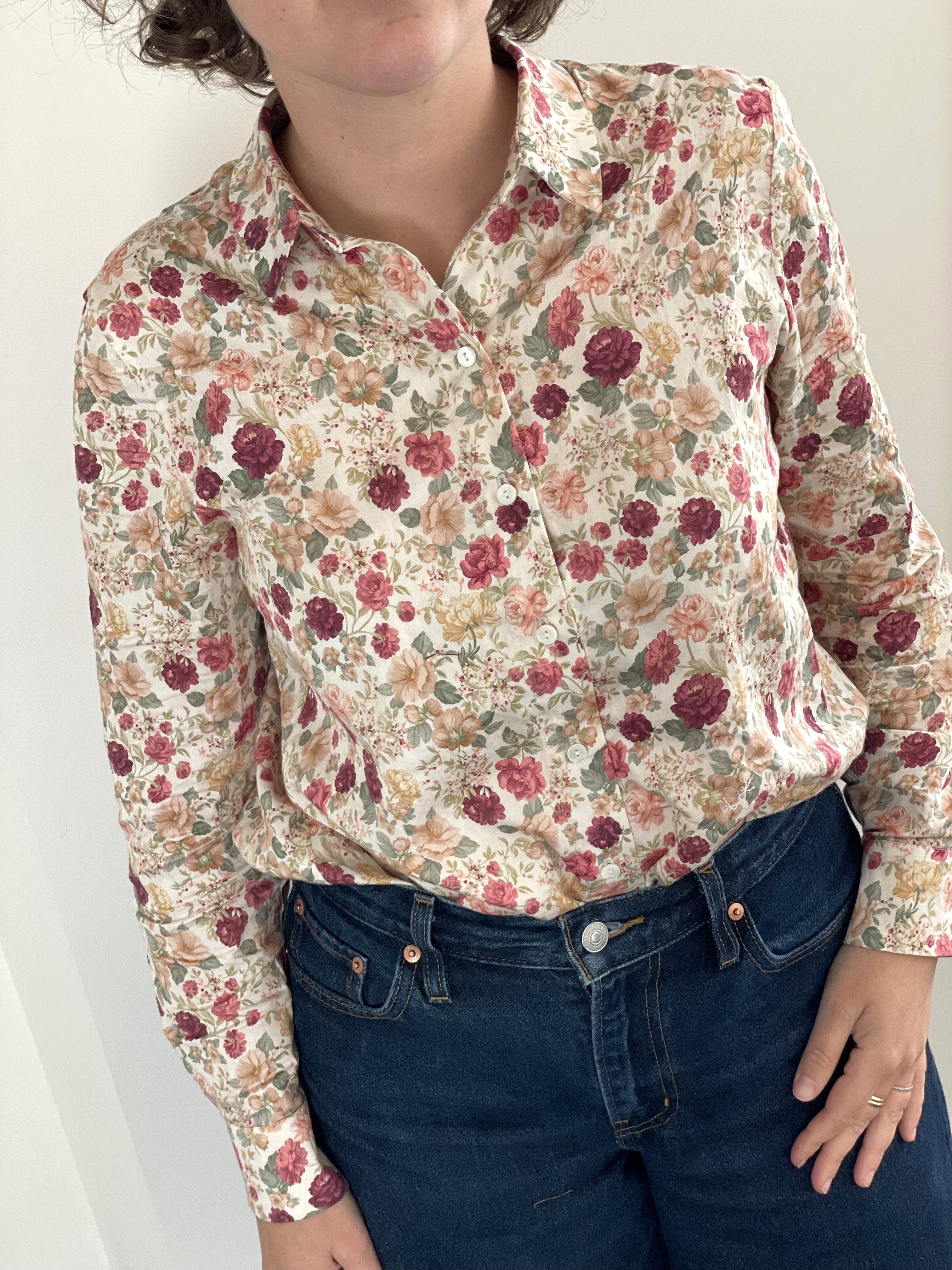 Satin de coton - Imprimé Alessia