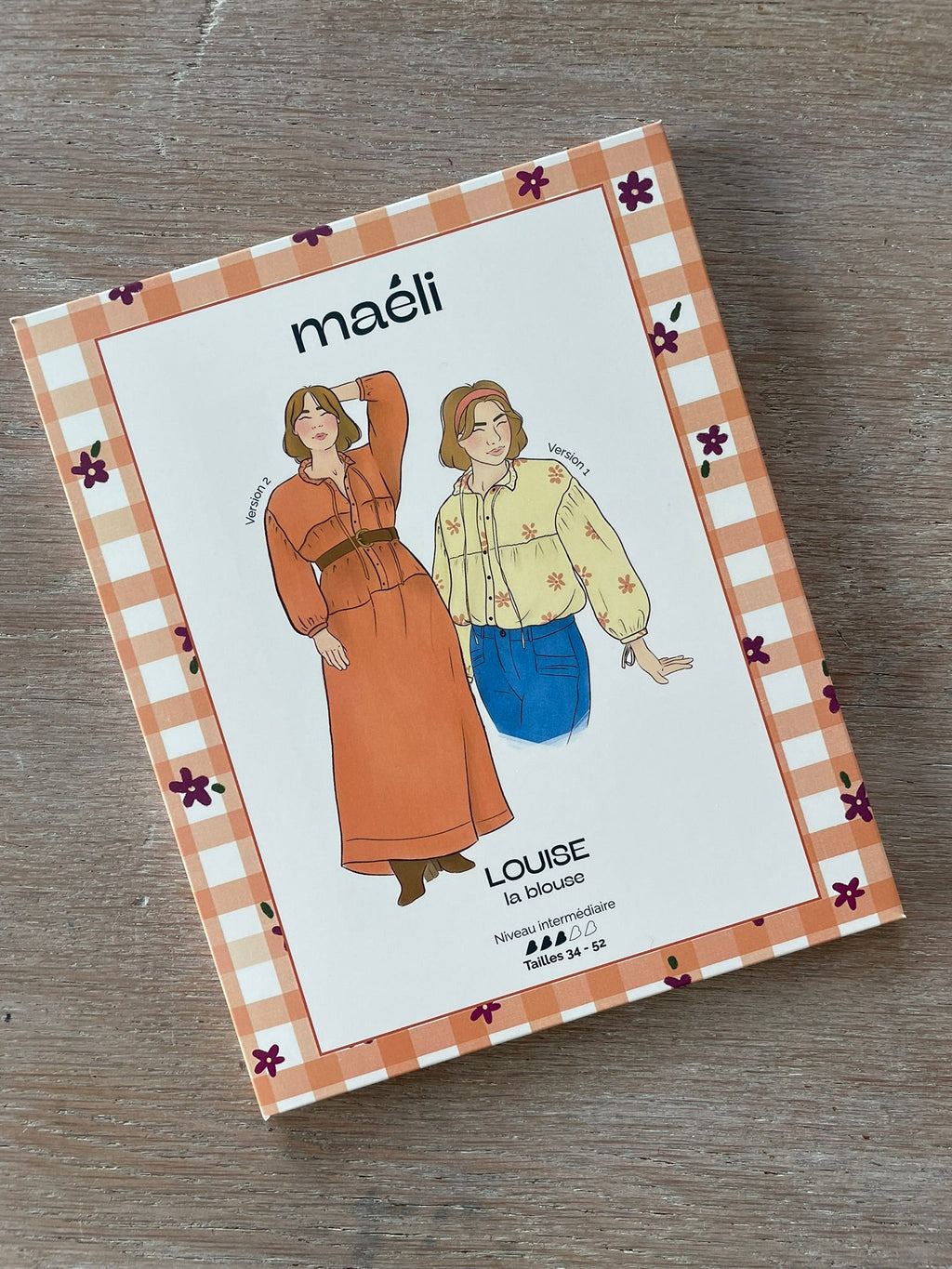 Patron Pochette - Blouse Louise - Maéli Paris