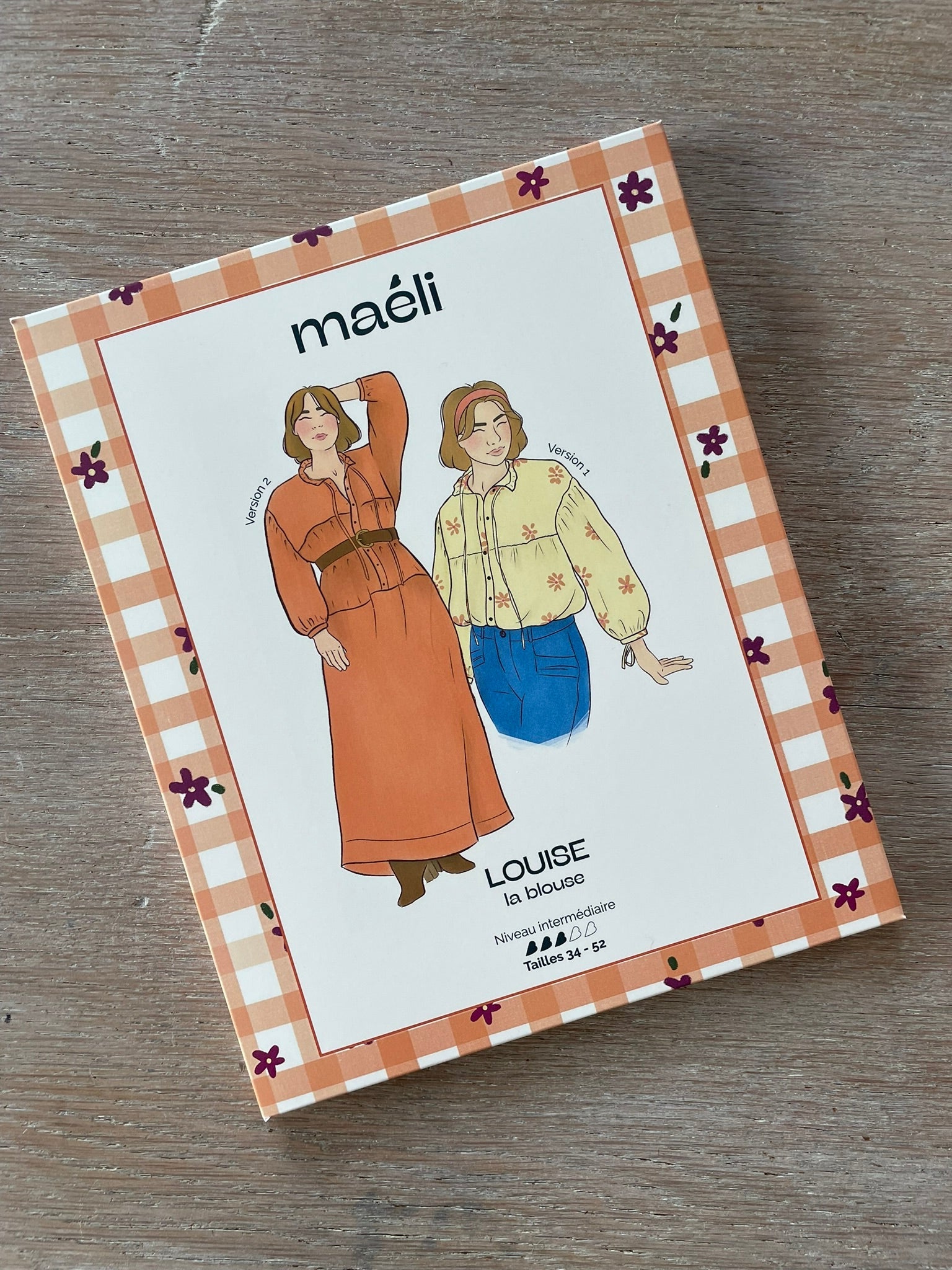 Patron Pochette - Blouse Louise - Maéli Paris