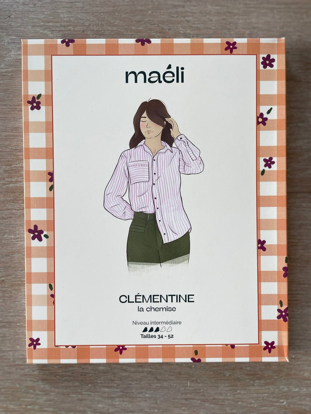 Patron Pochette - Chemise Clémentine - Maéli Paris