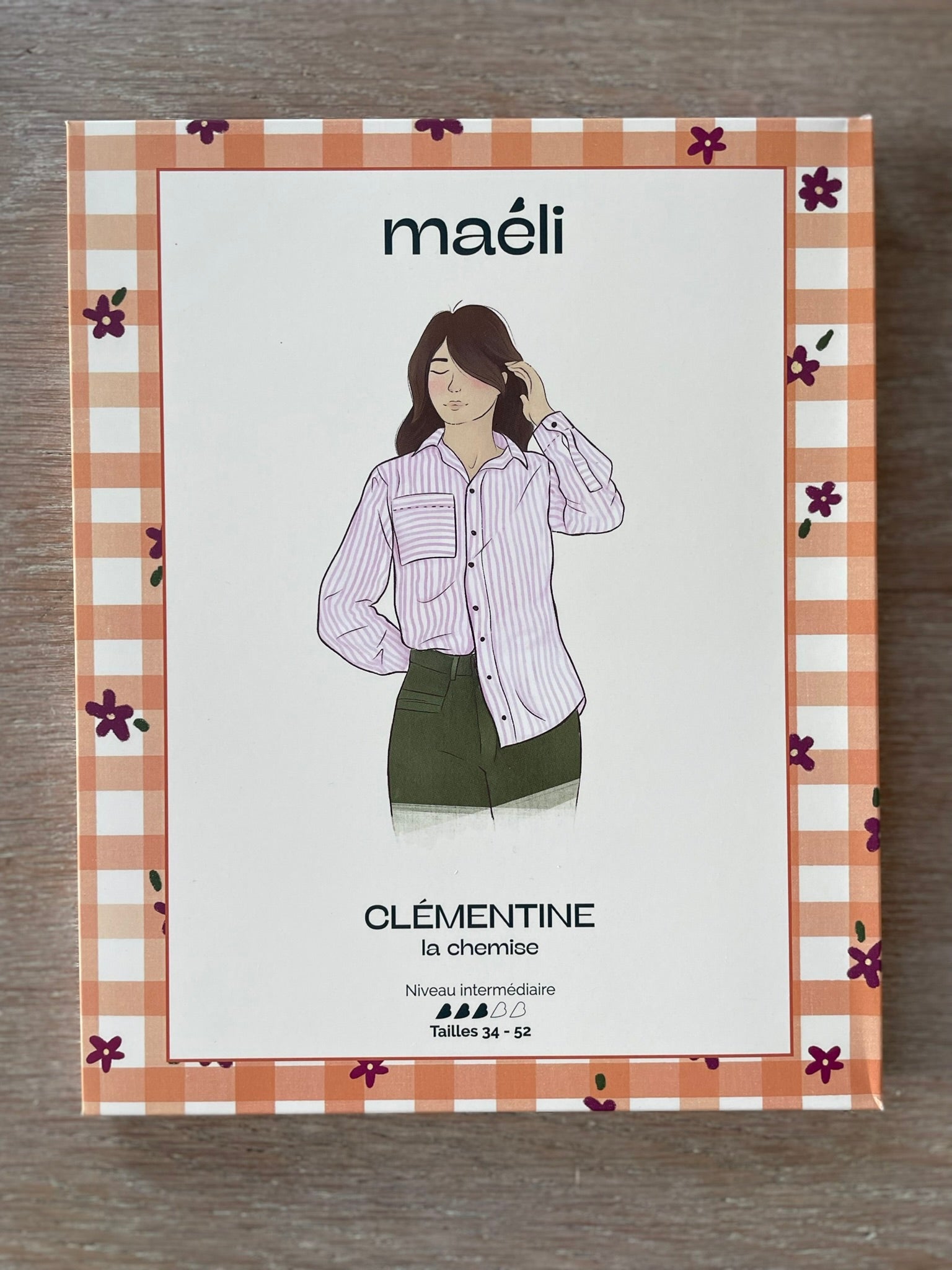 Patron Pochette - Chemise Clémentine - Maéli Paris