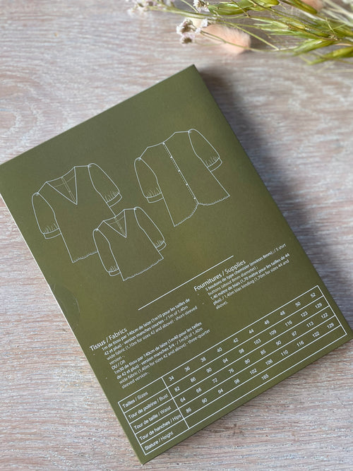 Patron Pochette - Top Eléanor - Cha'Coud