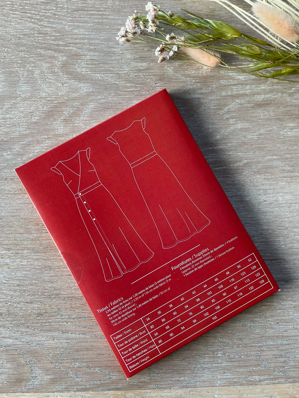 Patron Pochette - Robe Alix - Cha'Coud