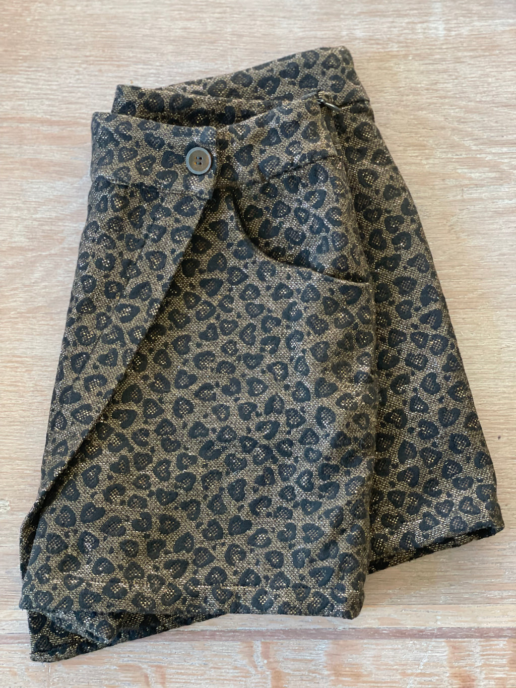 Jacquard - Léo - Noir, Choco & Or