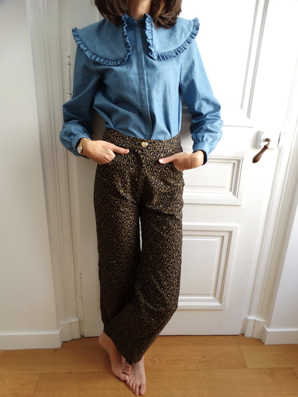 Cotton-light canvas Albert - Midwashed