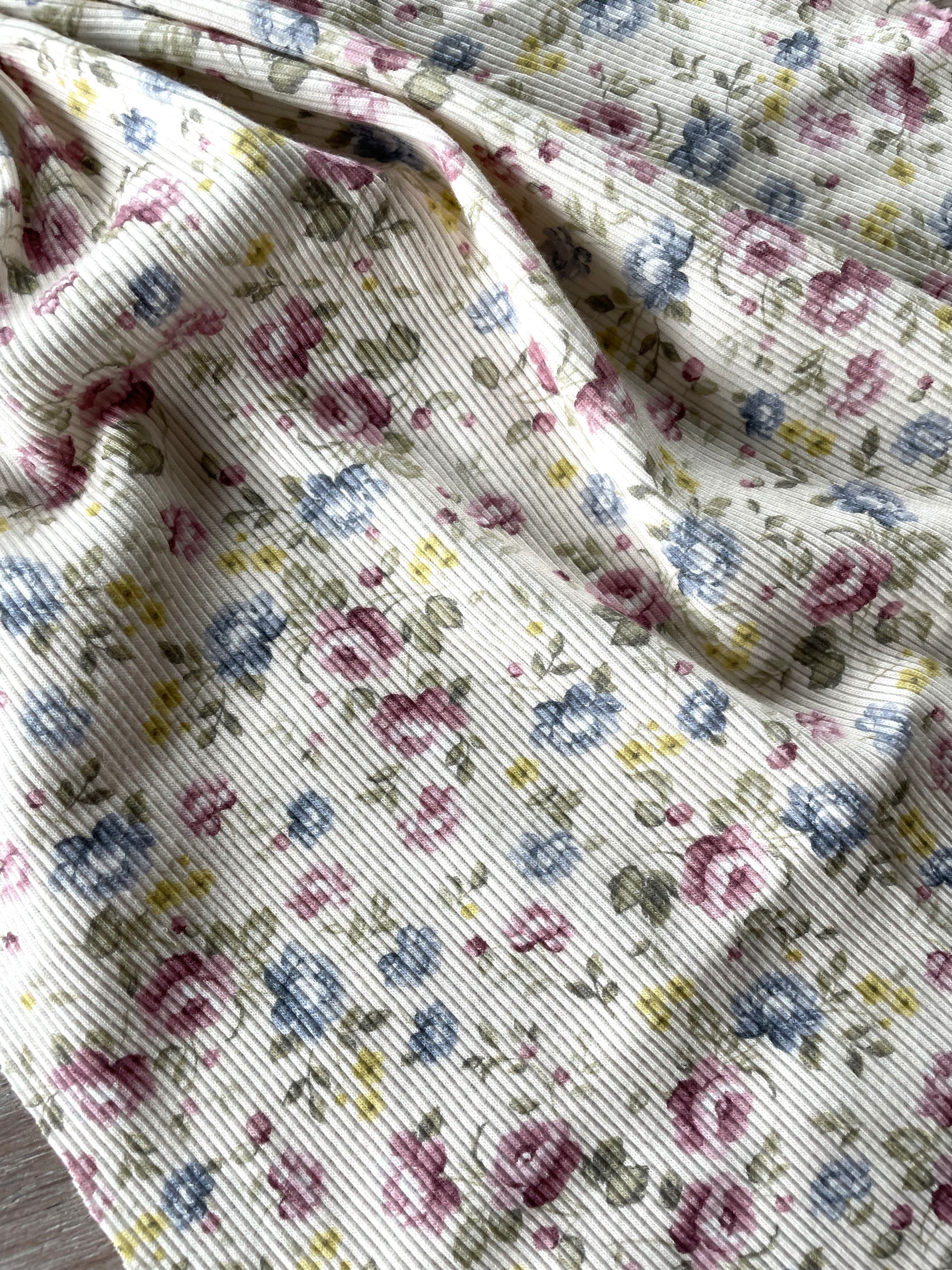 Jersey à mini-côtes - Imprimé Louison