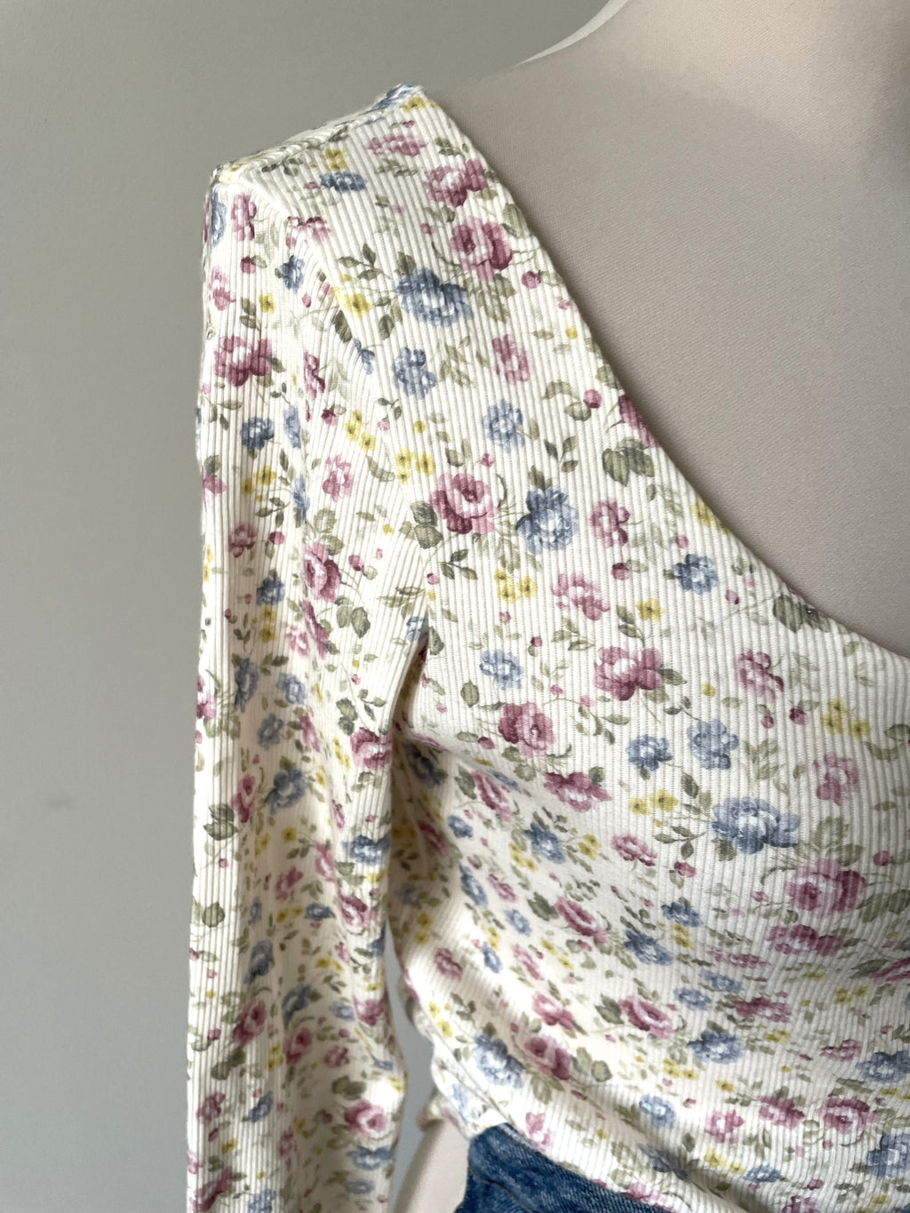 Ensemble Sous-pull ou body Alexia & Jersey à mini-côtes Louison