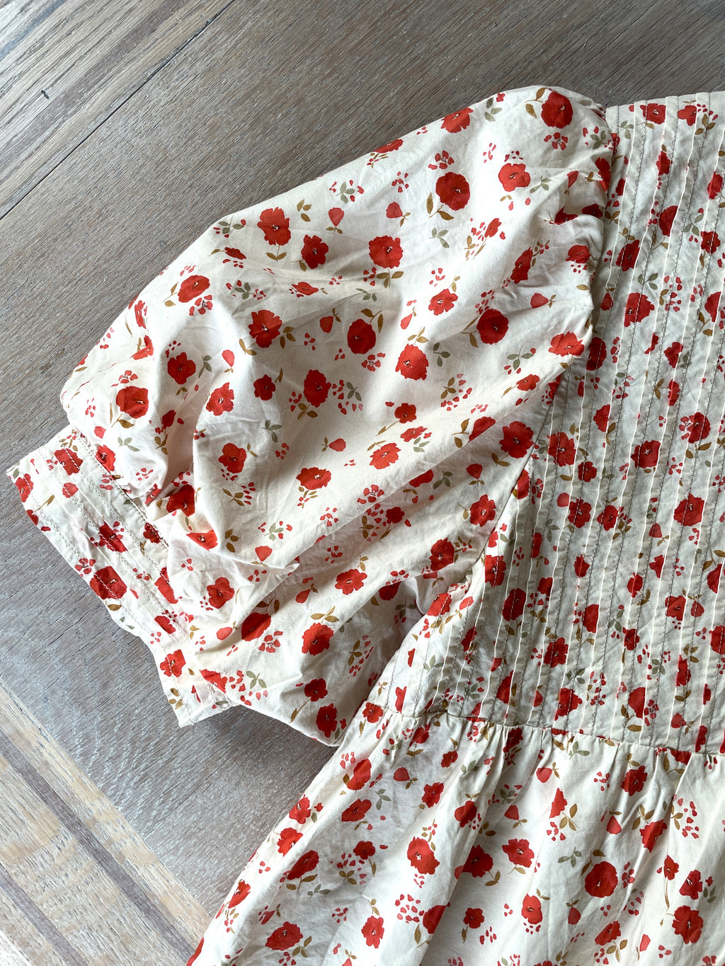 Ensemble Blouse Ellie & Douce popeline de coton Poppy