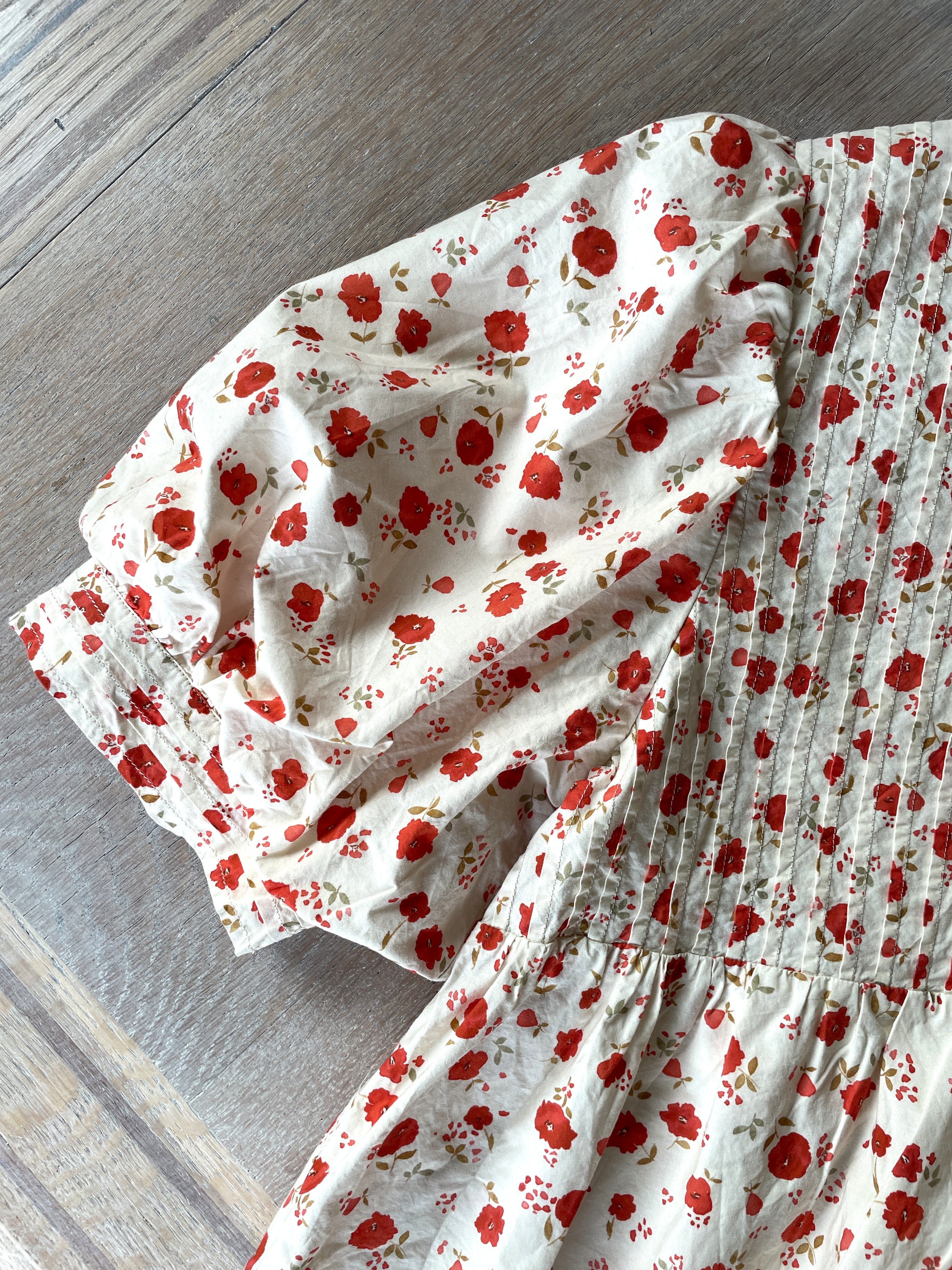 Ensemble Blouse Ellie & Douce popeline de coton Poppy
