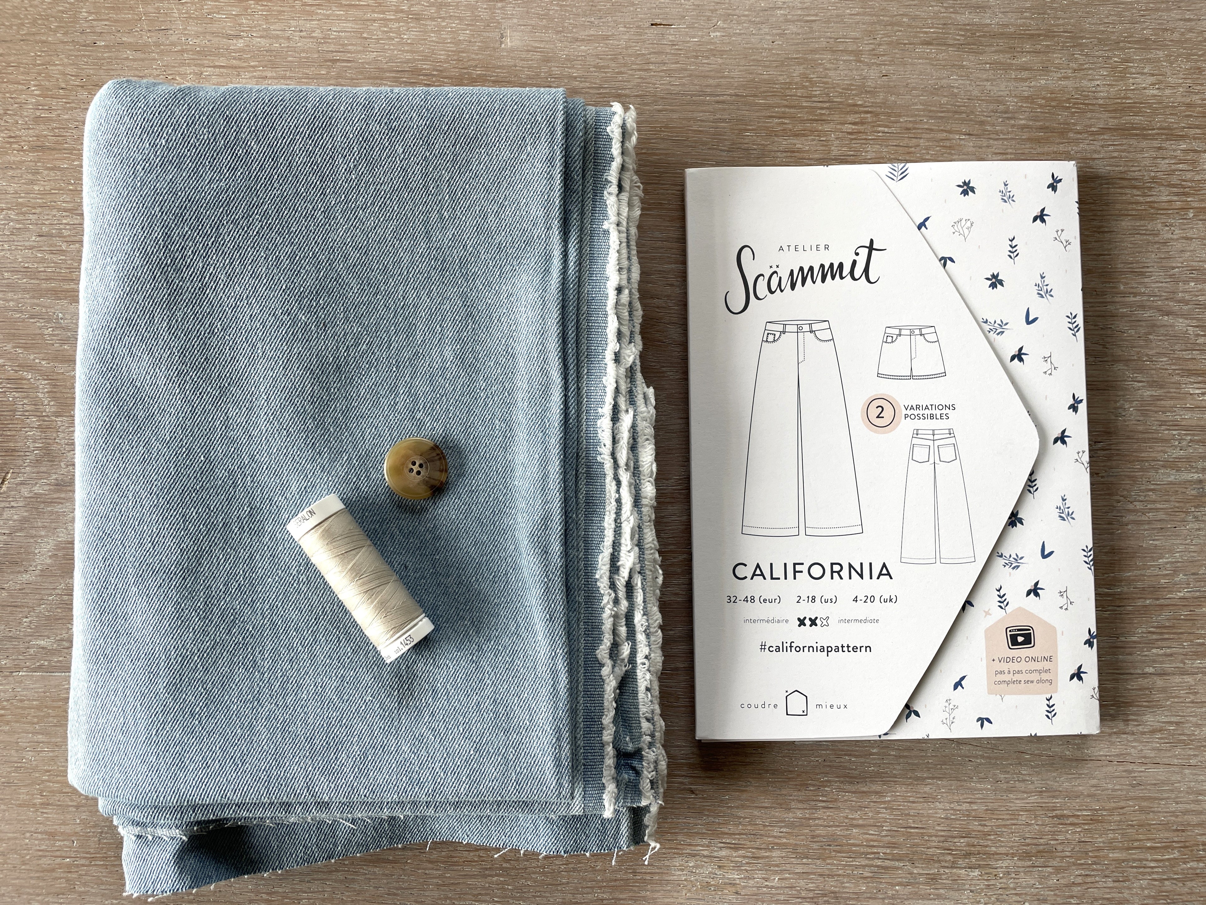 Ensemble Jean California en denim sergé Gaston