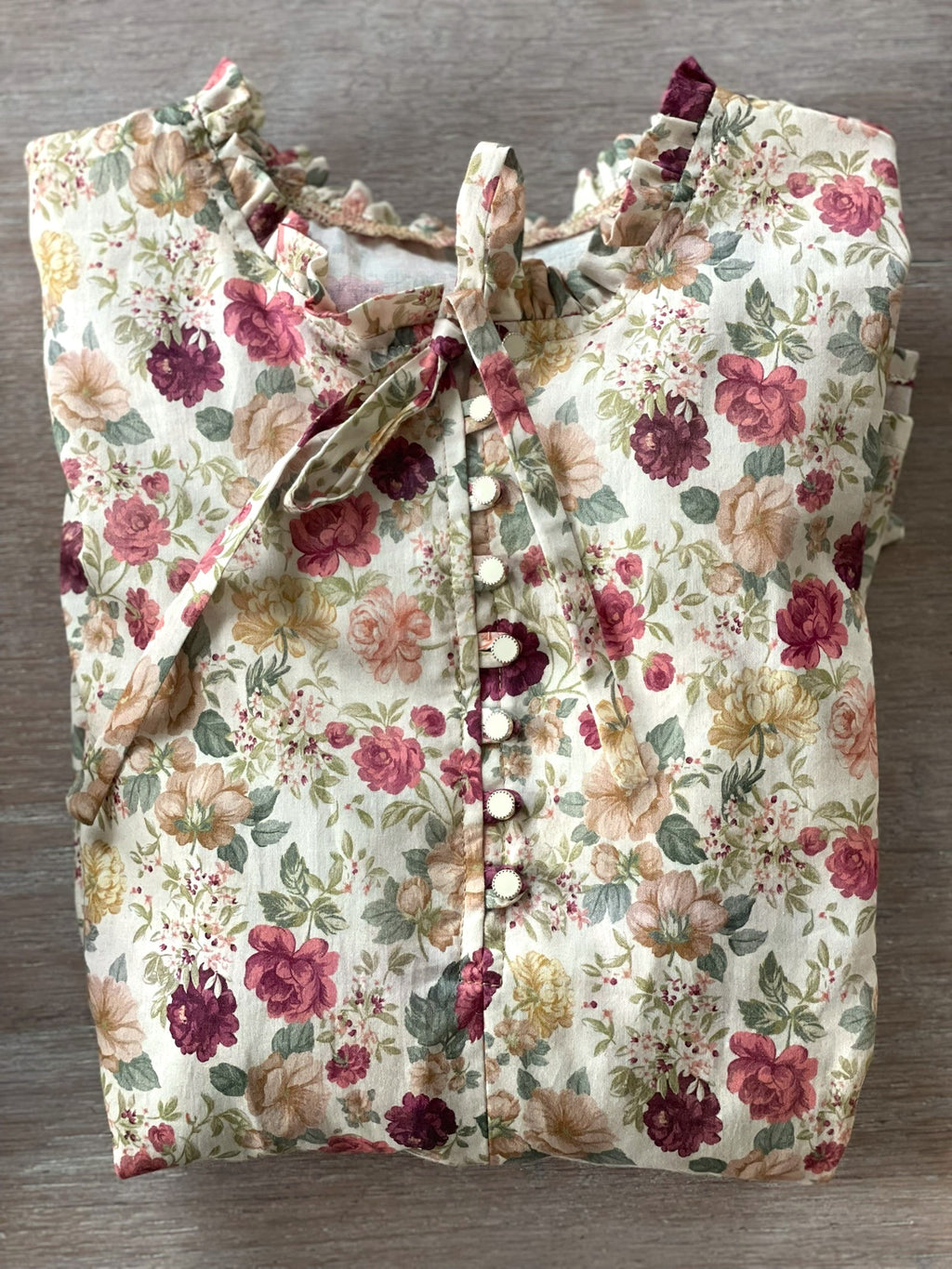 Kit Blouse Alessia - Collab' Cha'Coud & Vingtsept - Imprimé Alessia