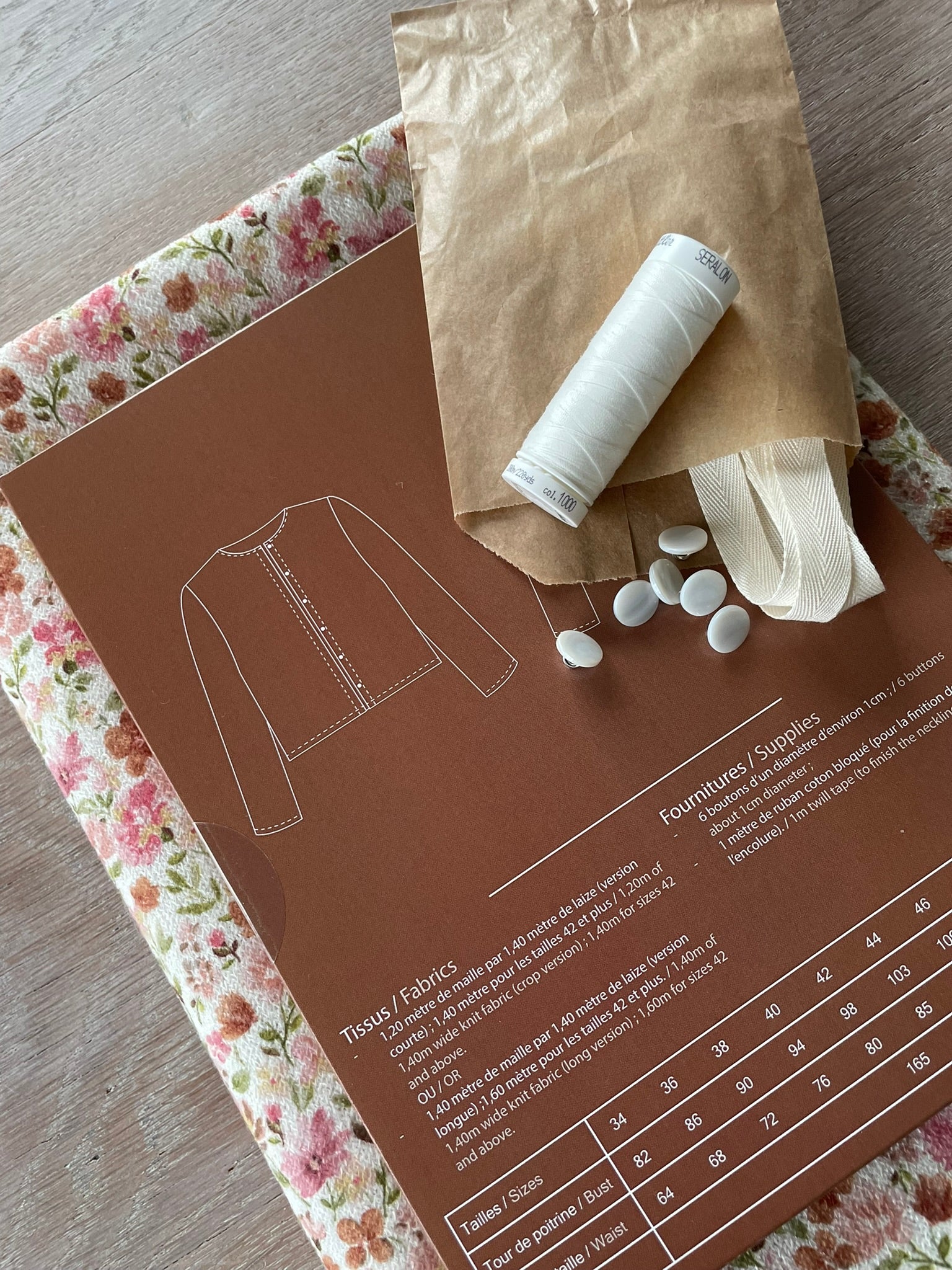 Ensemble gilet Isalys - Maille Larissa