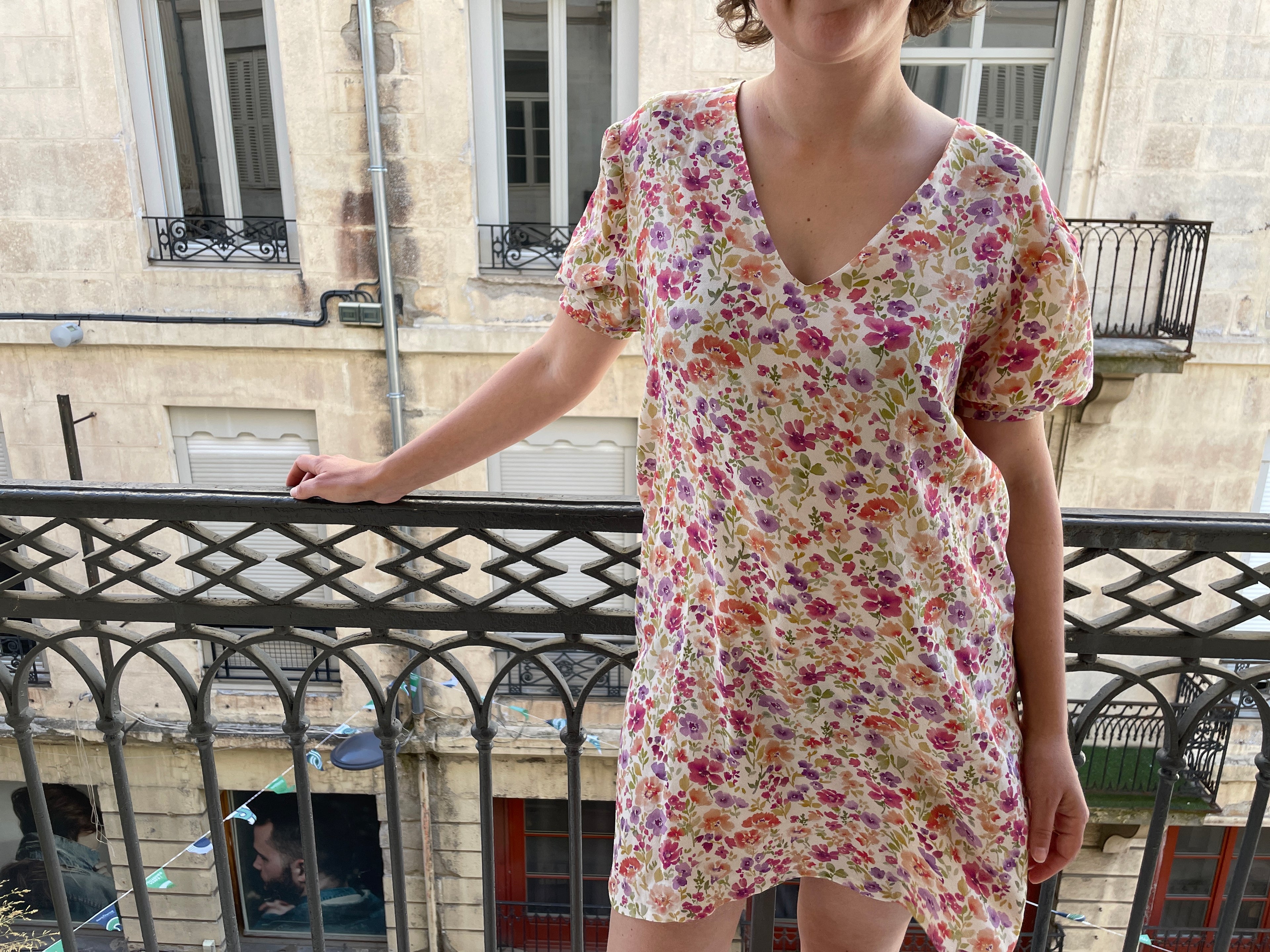 Ensemble Robe Calie et crêpe marocain de viscose Ecovero Felicità