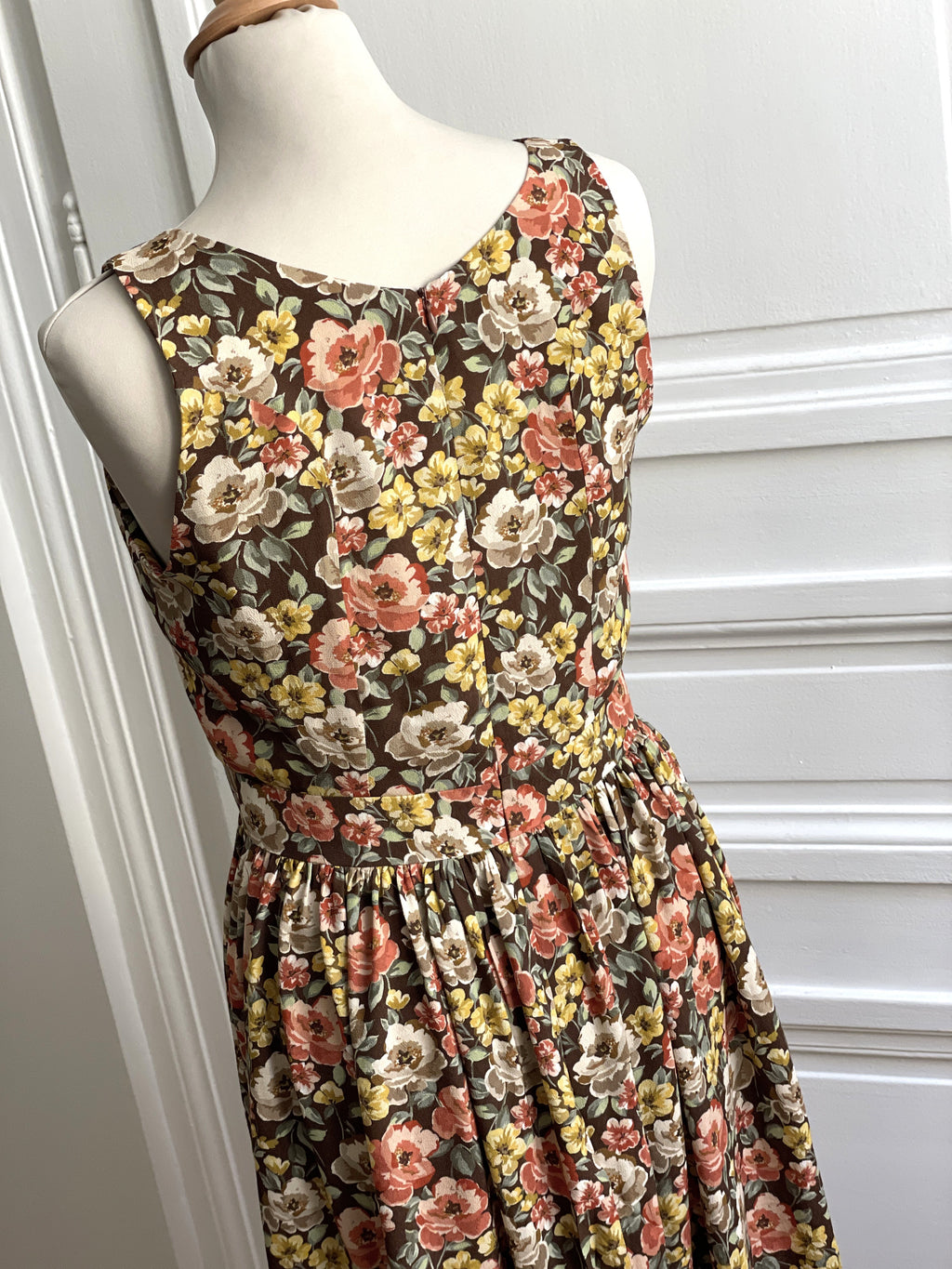 Ensemble Robe Jeanne et crêpe marocain de viscose Ecovero Inaya