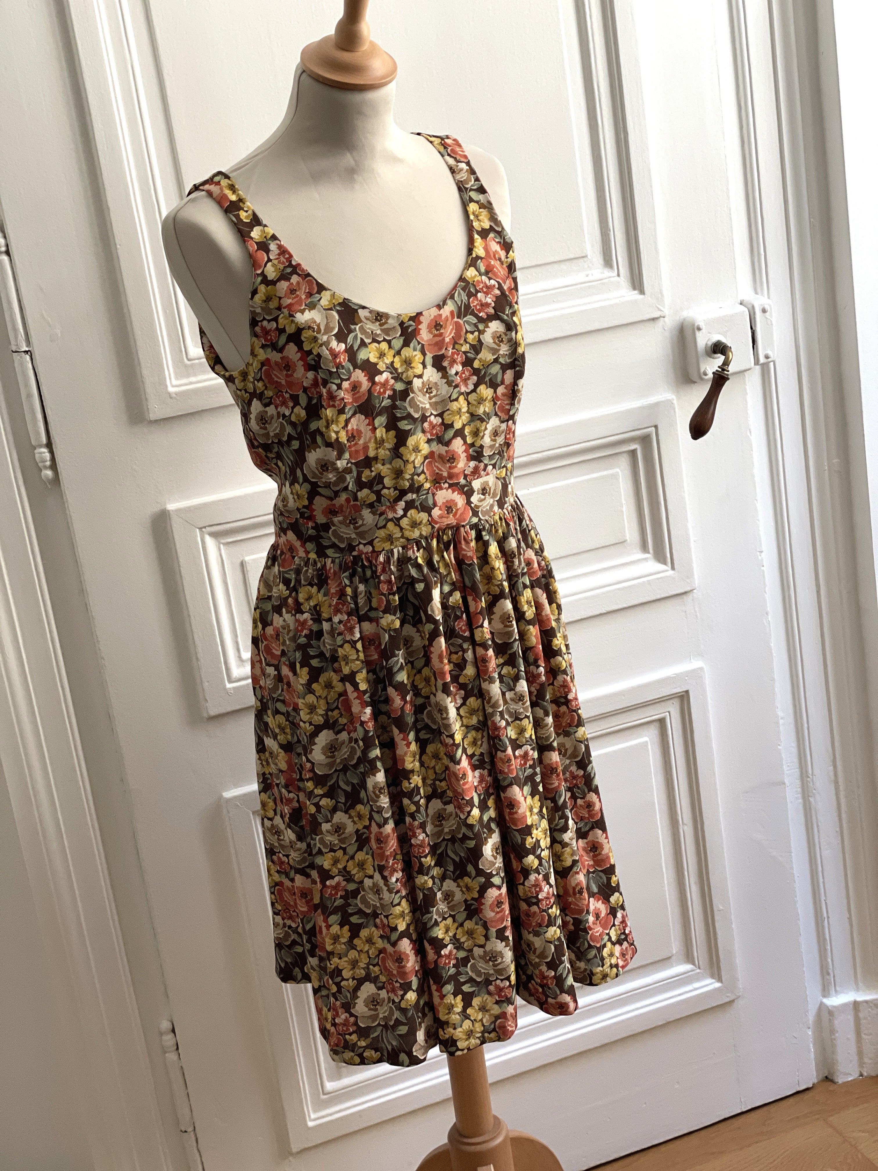 Ensemble Robe Jeanne et crêpe marocain de viscose Ecovero Inaya