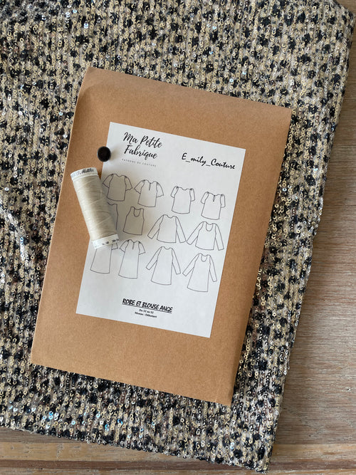 Ensemble Top Ange & Sequins souples Prisca