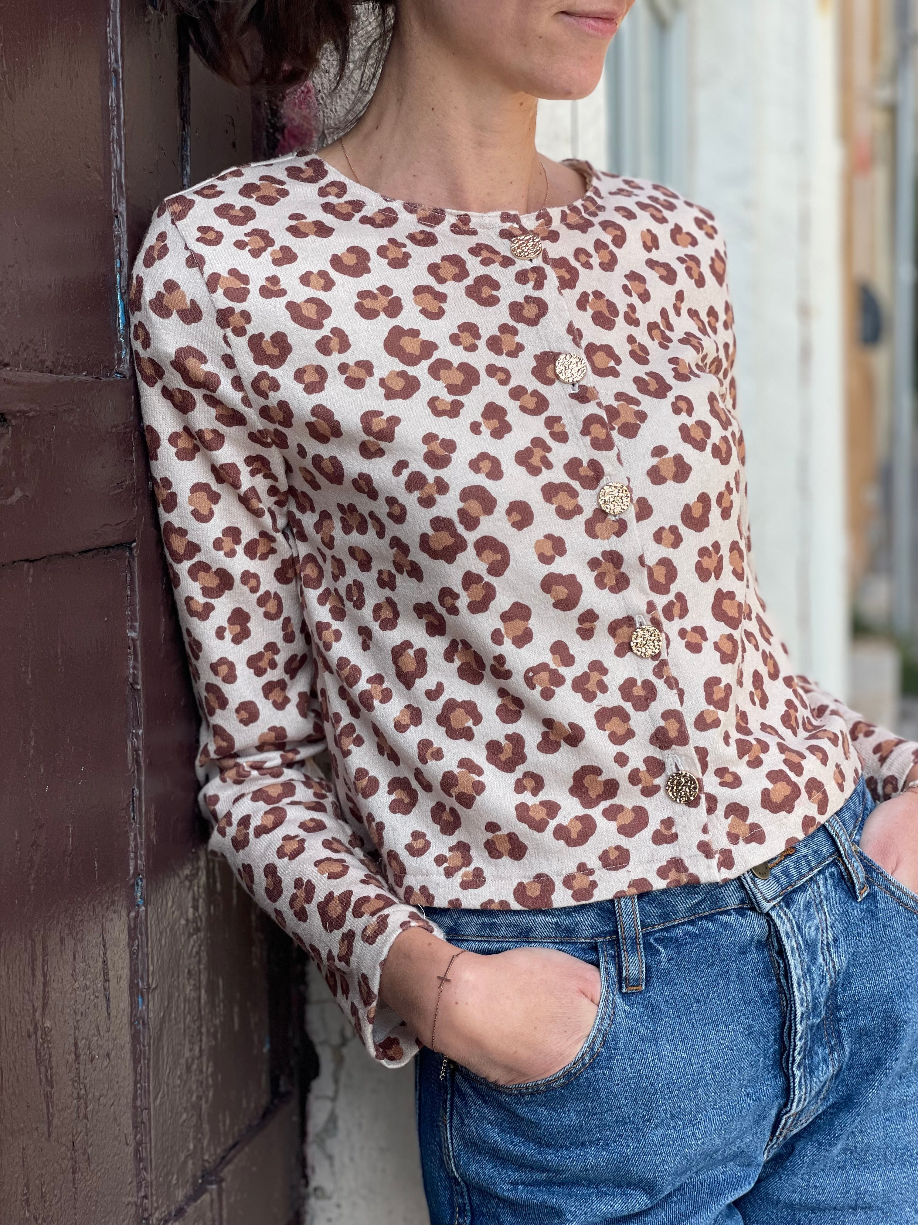 Maille - Imprimé Simba