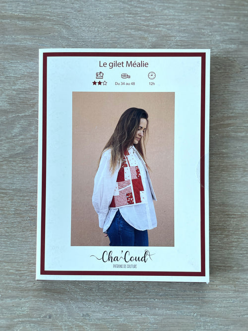 Patron Pochette - Gilet Meali - Cha'Coud