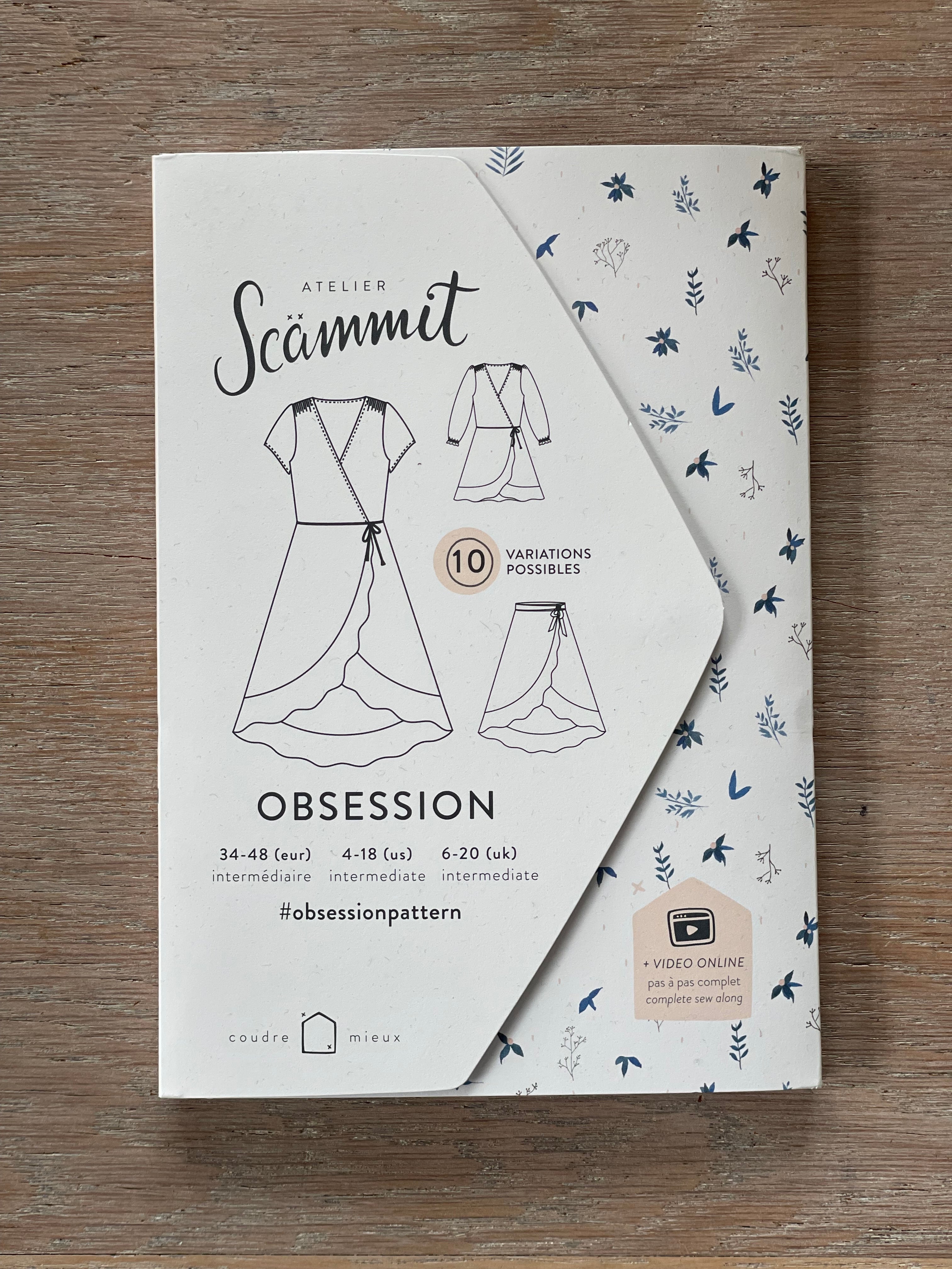 Patron Pochette - Robe Obsession - Atelier Scammït