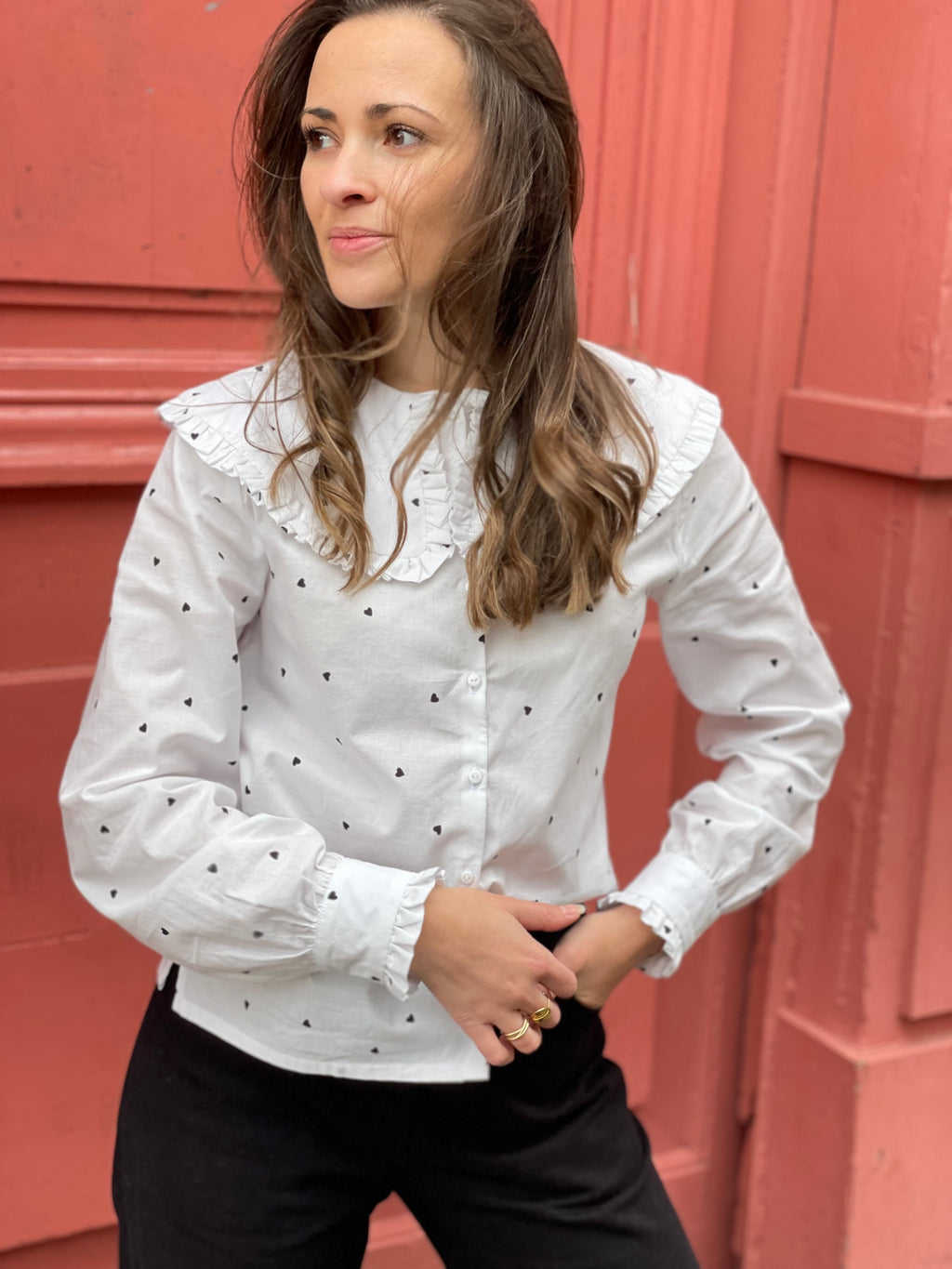 Popeline de coton bio - Imprimé Minnie