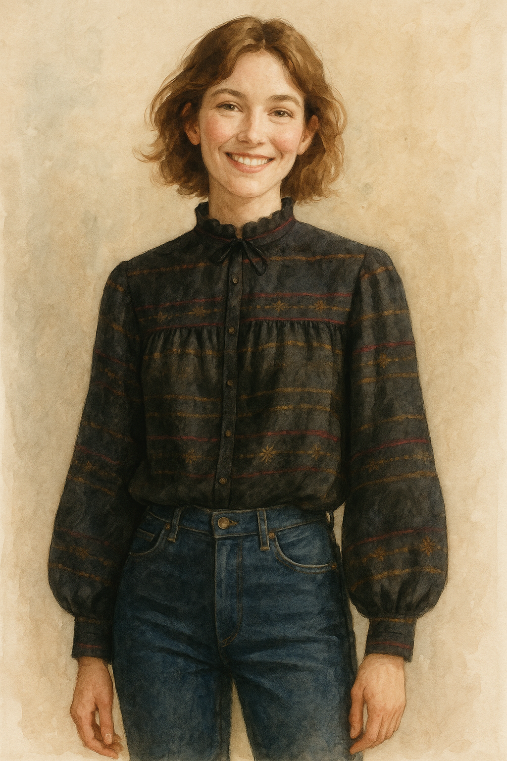 Jacquard Rayure - Tatiana