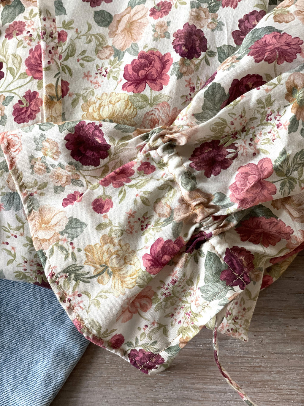 Cotton Satin - Alessia Print