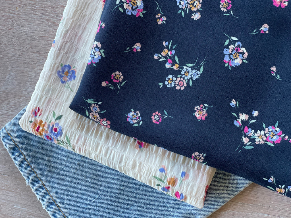 Seersucker - Imprimé Lila