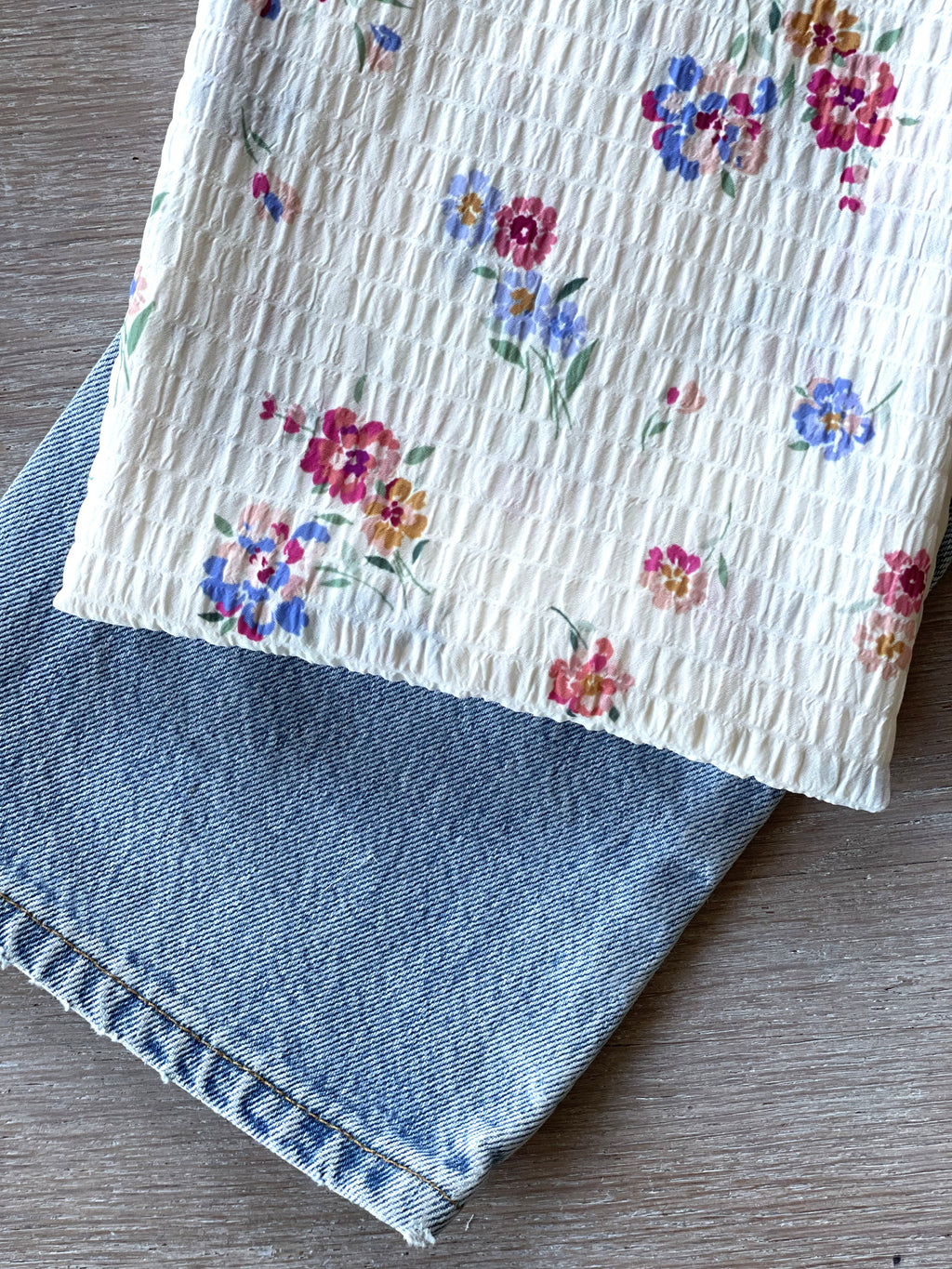 Seersucker - Imprimé Lila