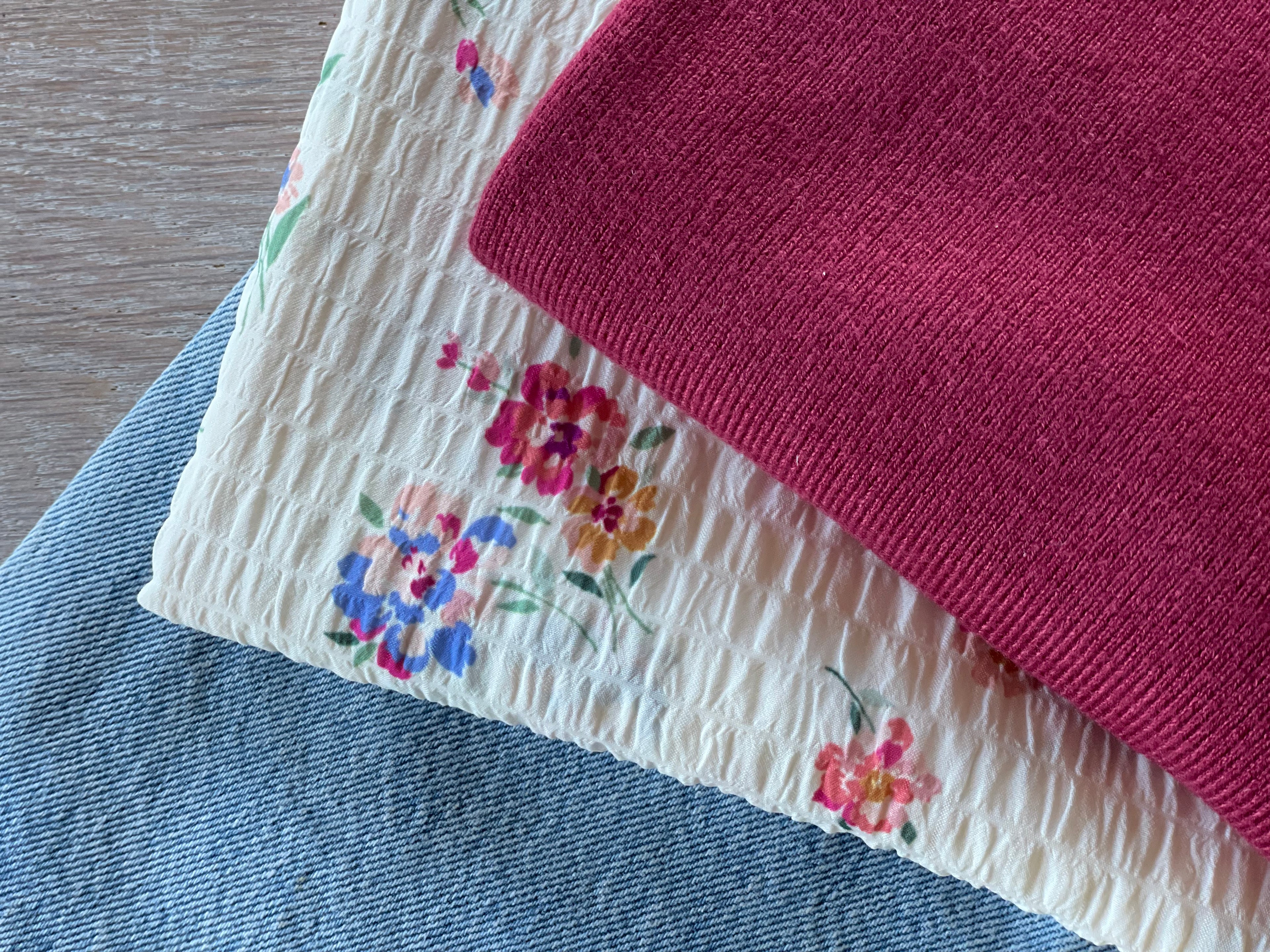 Seersucker - Imprimé Lila