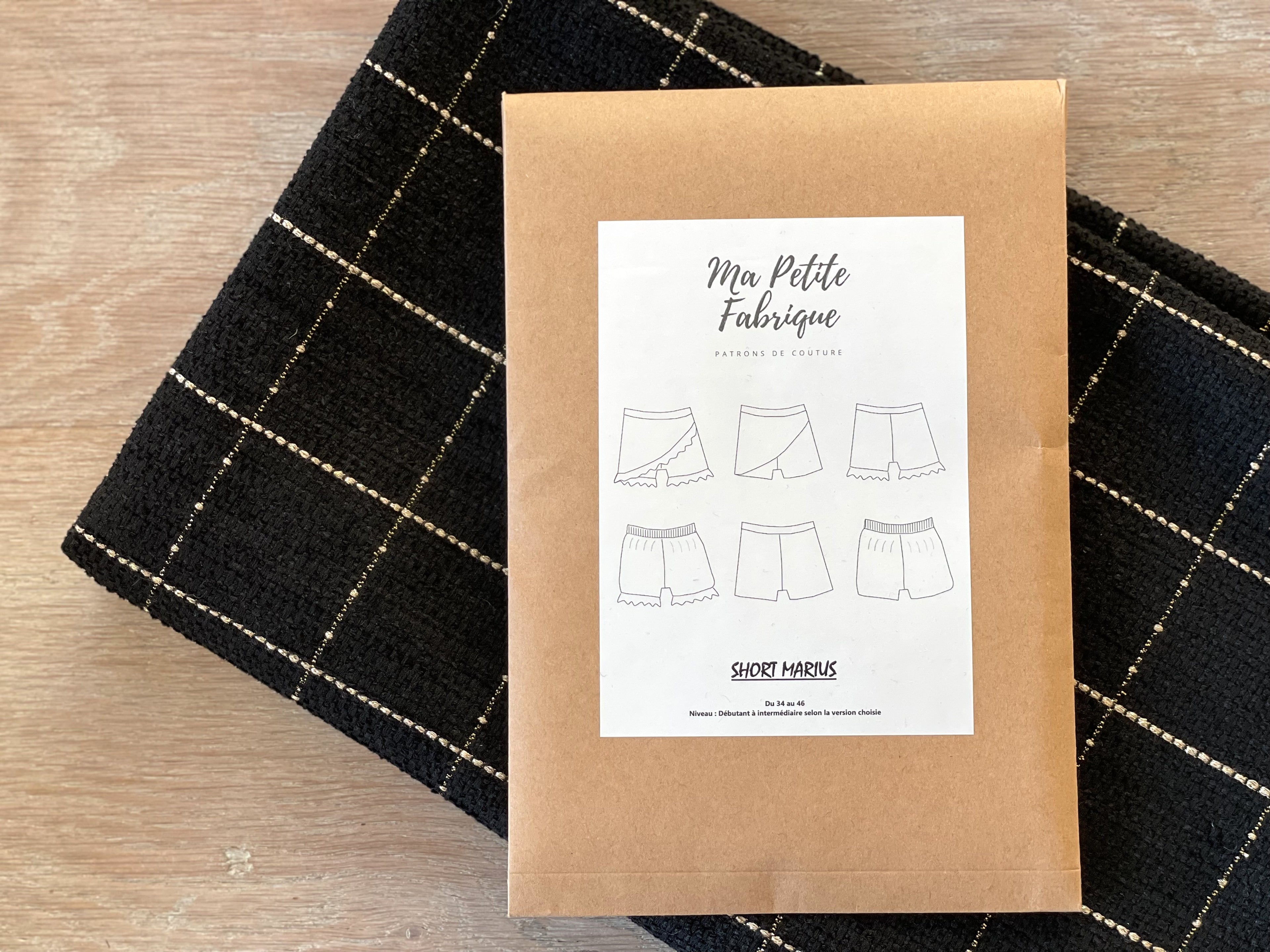 Patron Pochette - Short Marius - Ma Petite Fabrique