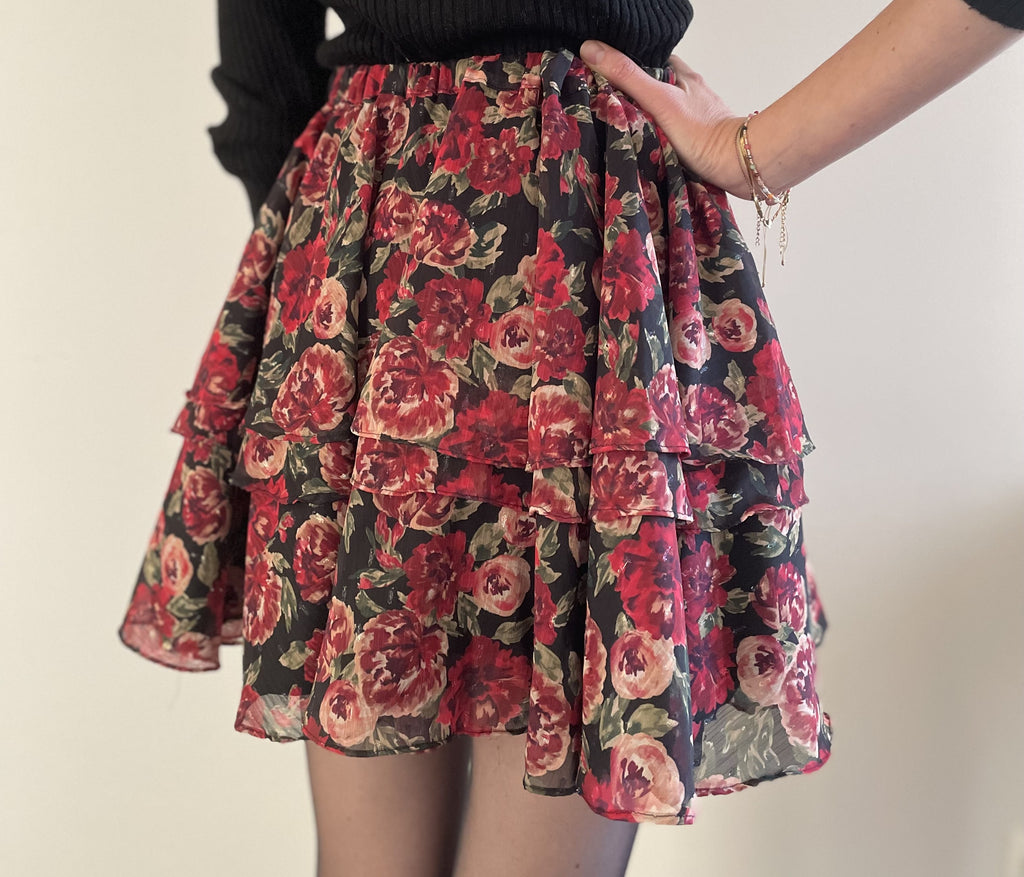 Voile Lurex Plumetis  - Imprimé Paula