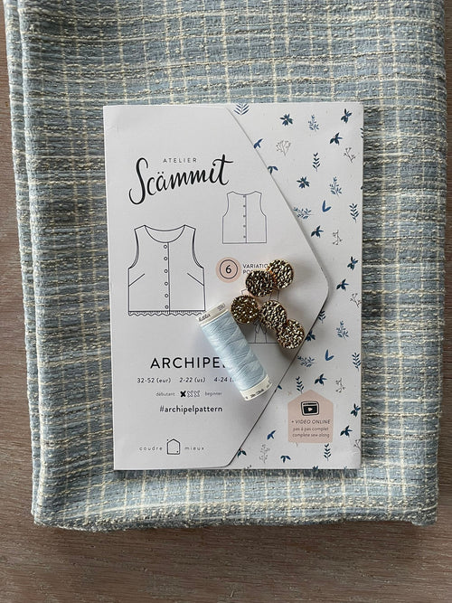 Ensemble Top Achipel & Jacquard imprimé Augustin