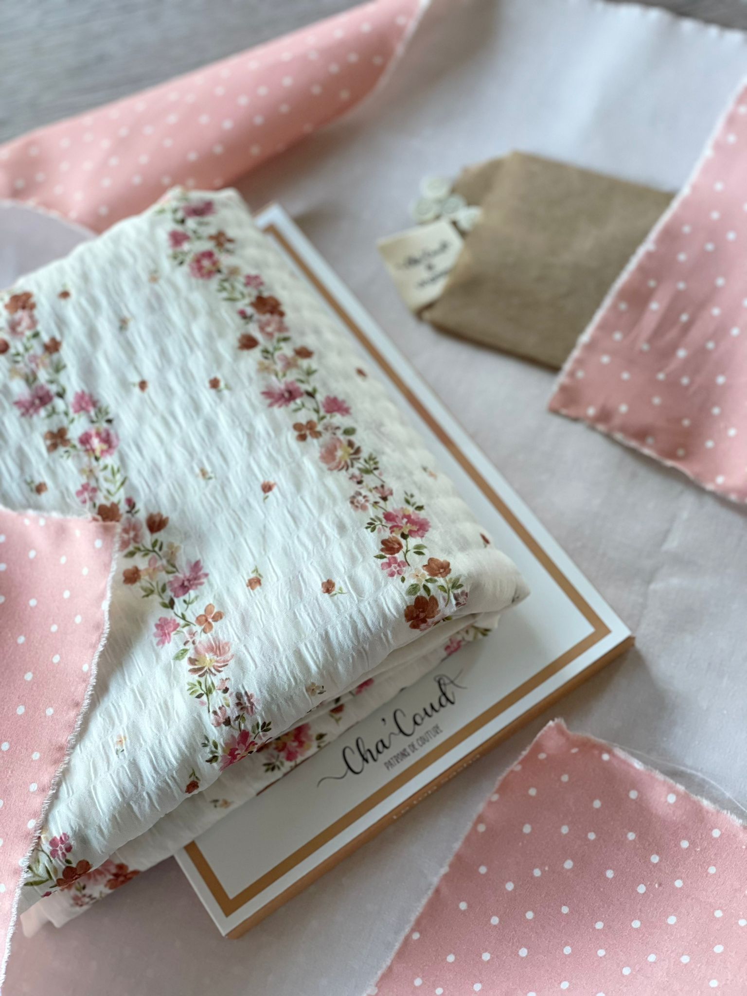 Ensemble Chemise en Seersucker Maritza