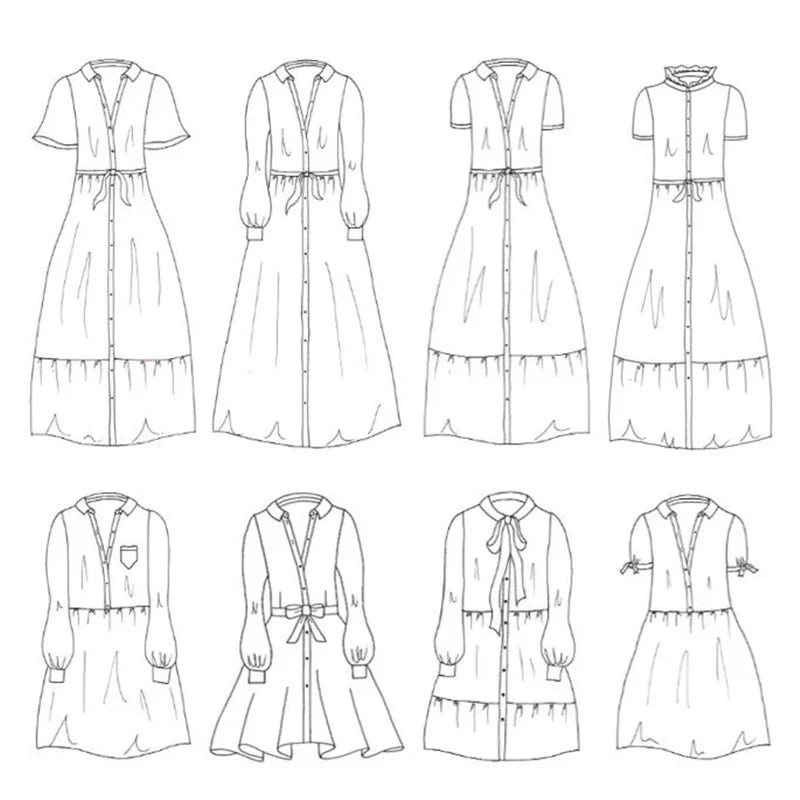 Pocket Pattern - Naïs Dress - My Little Factory