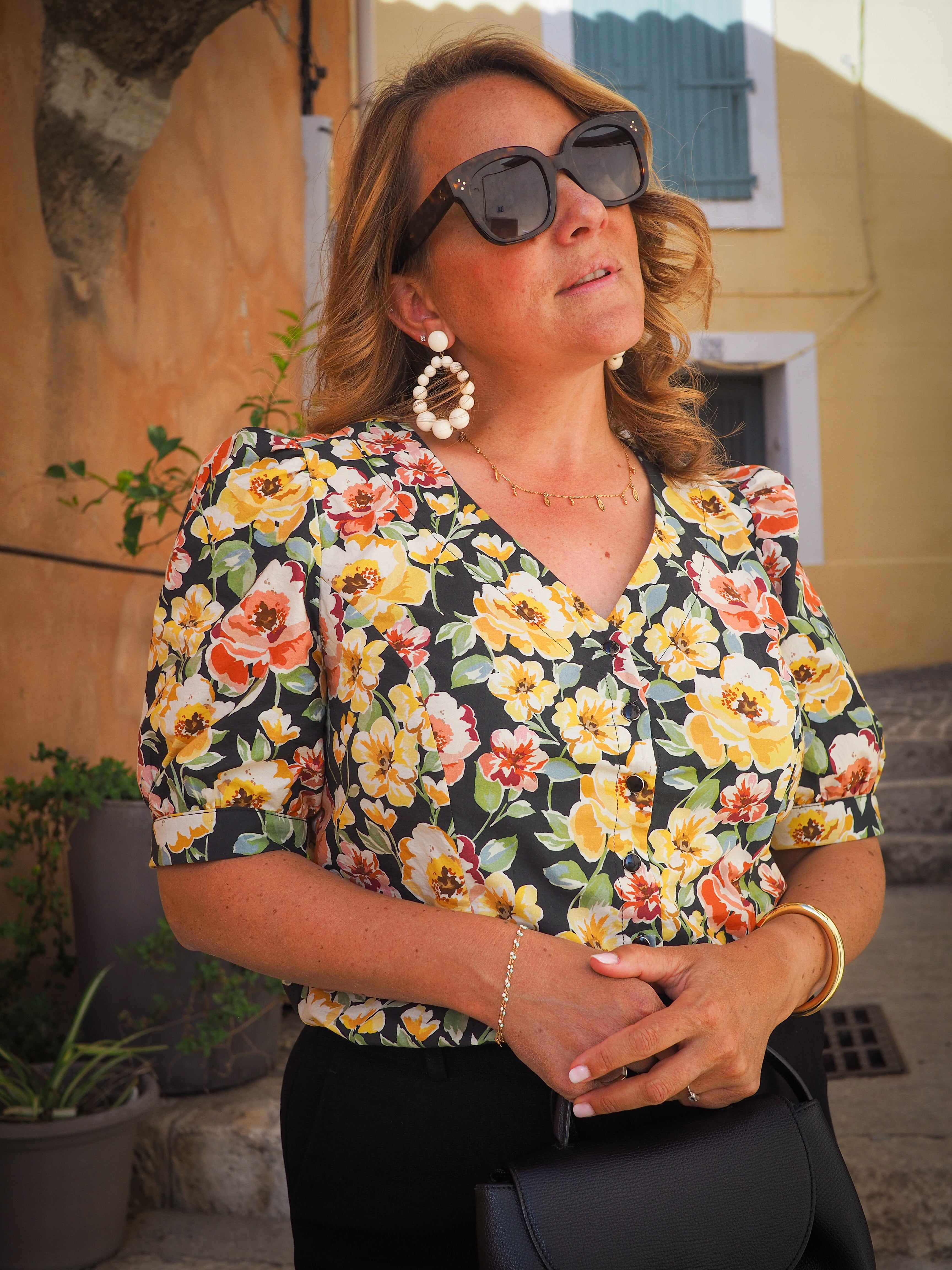 Soft cotton poplin - Pia print