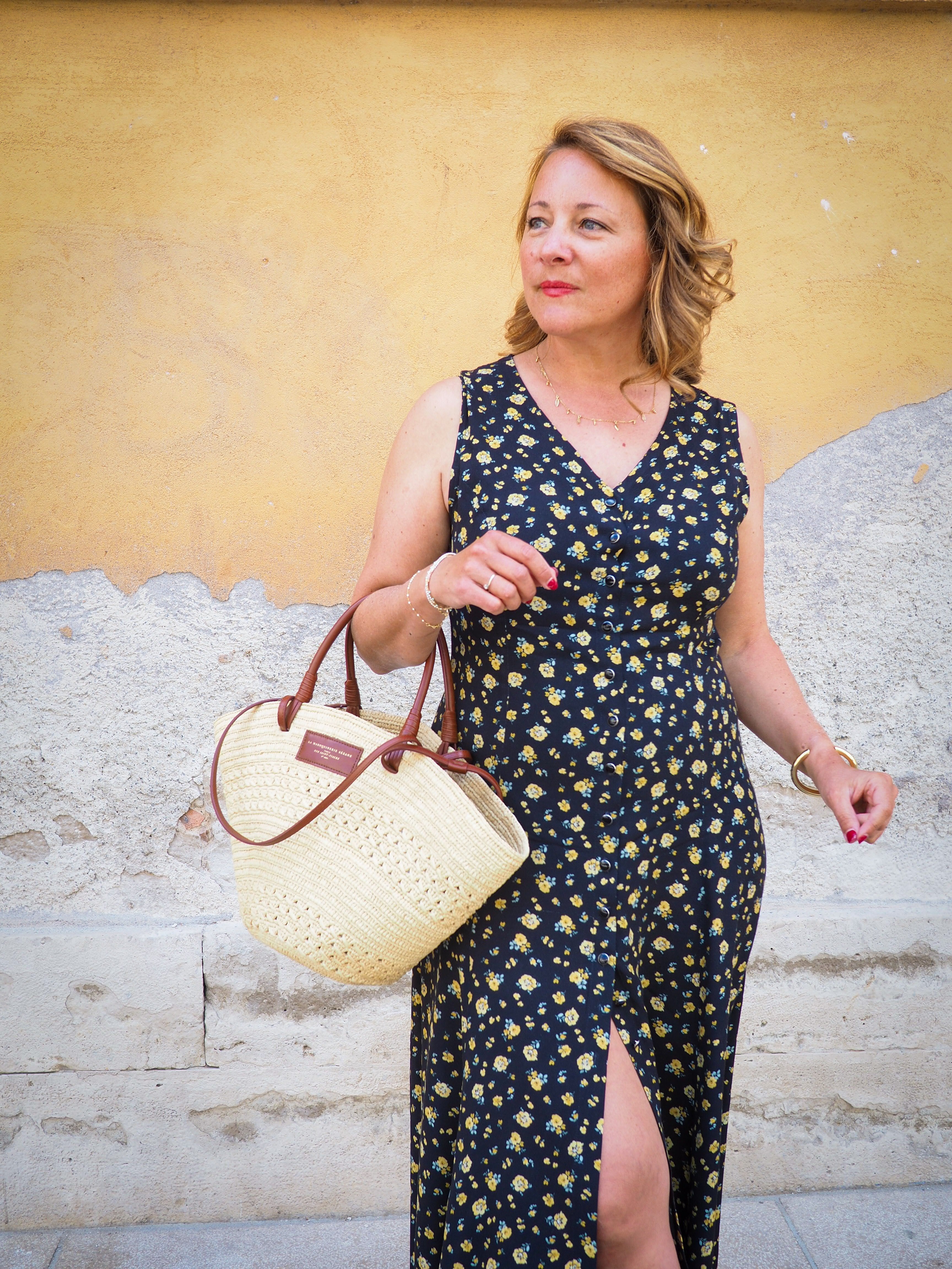 Précommande - Kit couture Robe Lili & crêpe marocain de viscose Ecovero Lili