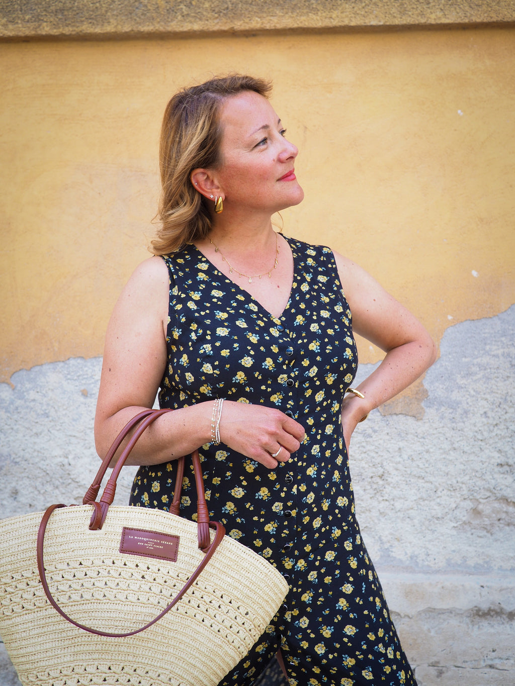 Précommande - Kit couture Robe Lili & crêpe marocain de viscose Ecovero Lili