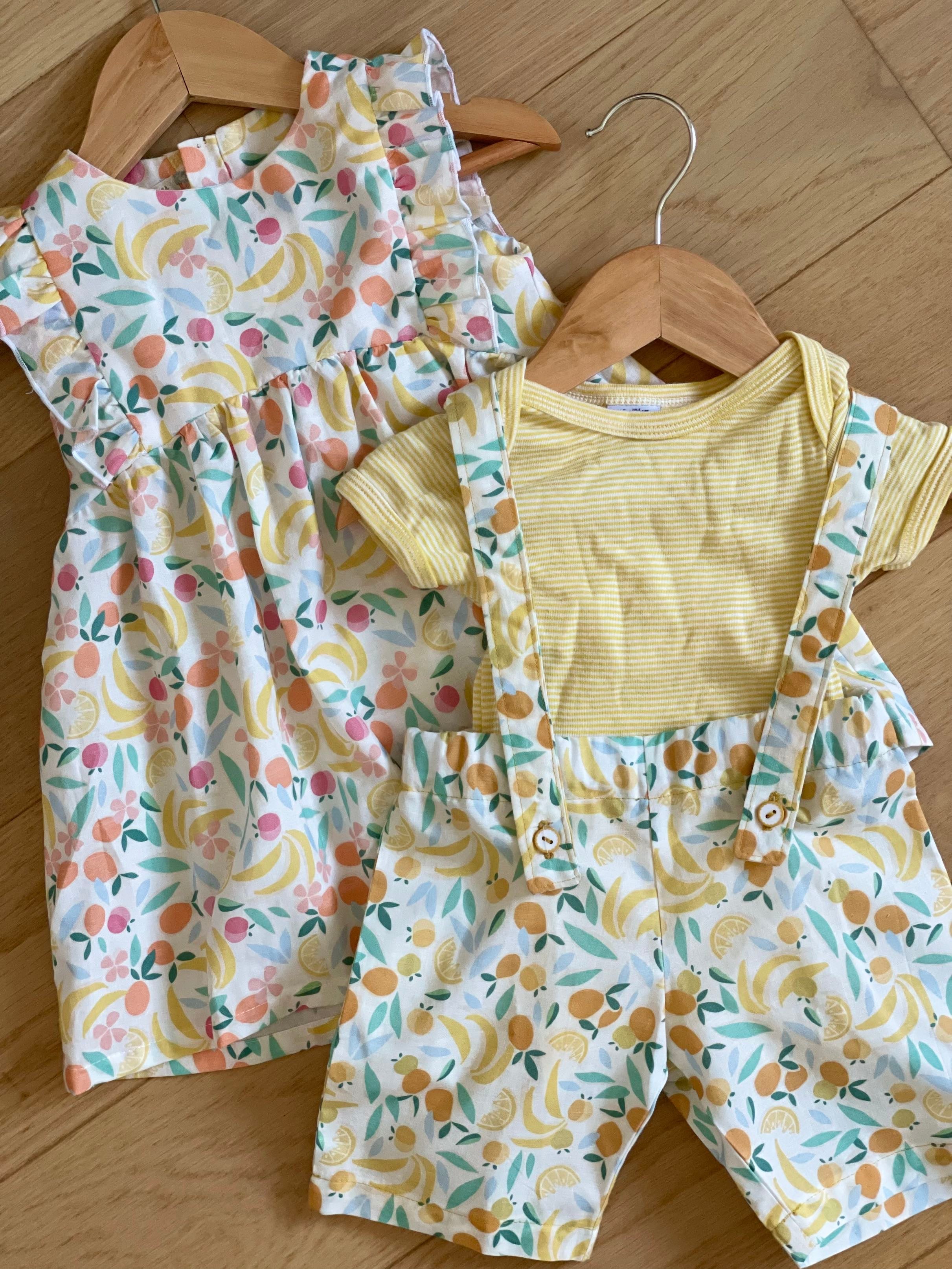 Organic cotton canvas - Tom print - Multico