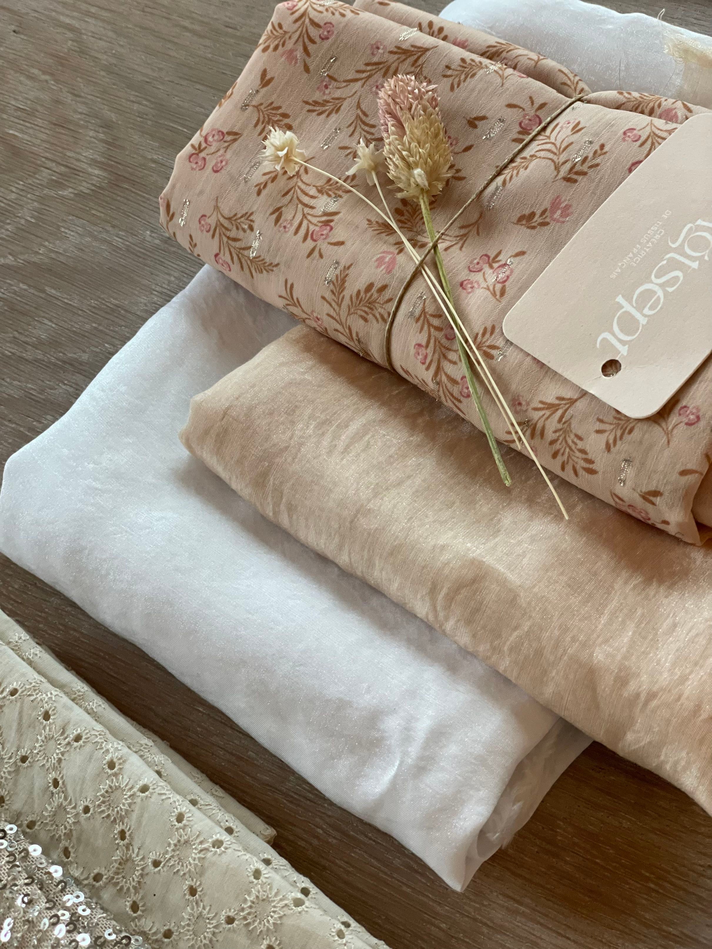 Toile Soyeuse - Uni - Sable