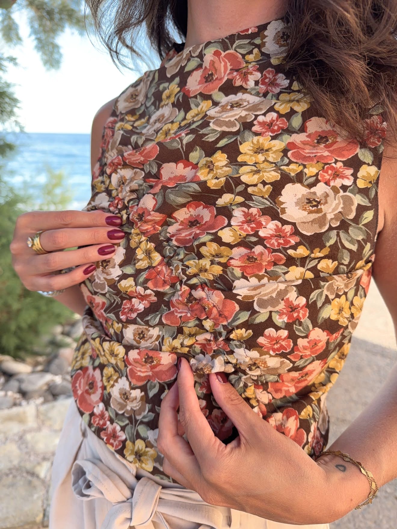 Crêpe marocain de Viscose Ecovero - Imprimé Inaya