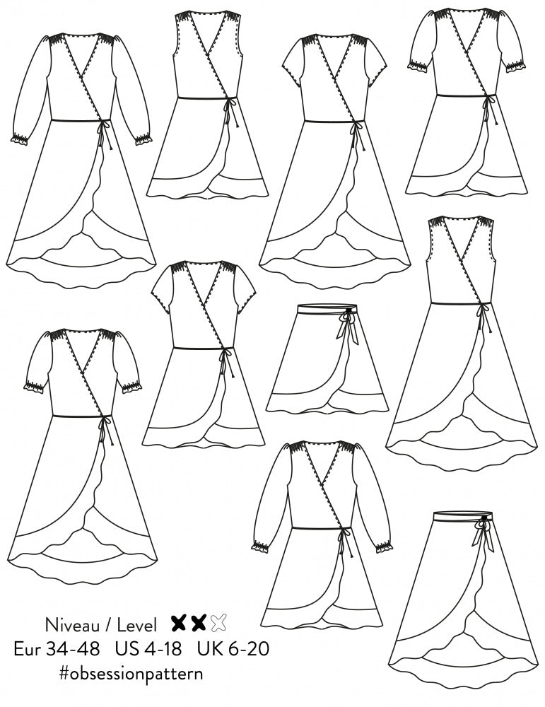 Patron Pochette - Robe Obsession - Atelier Scammït