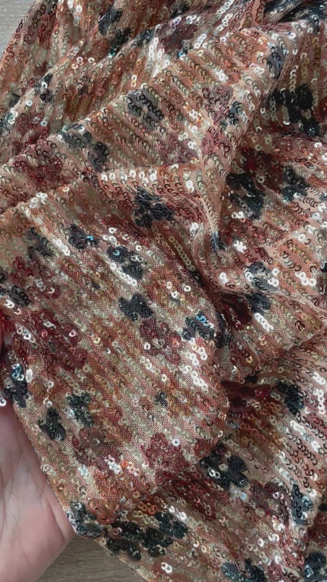 Soft Sequins - Leo Print