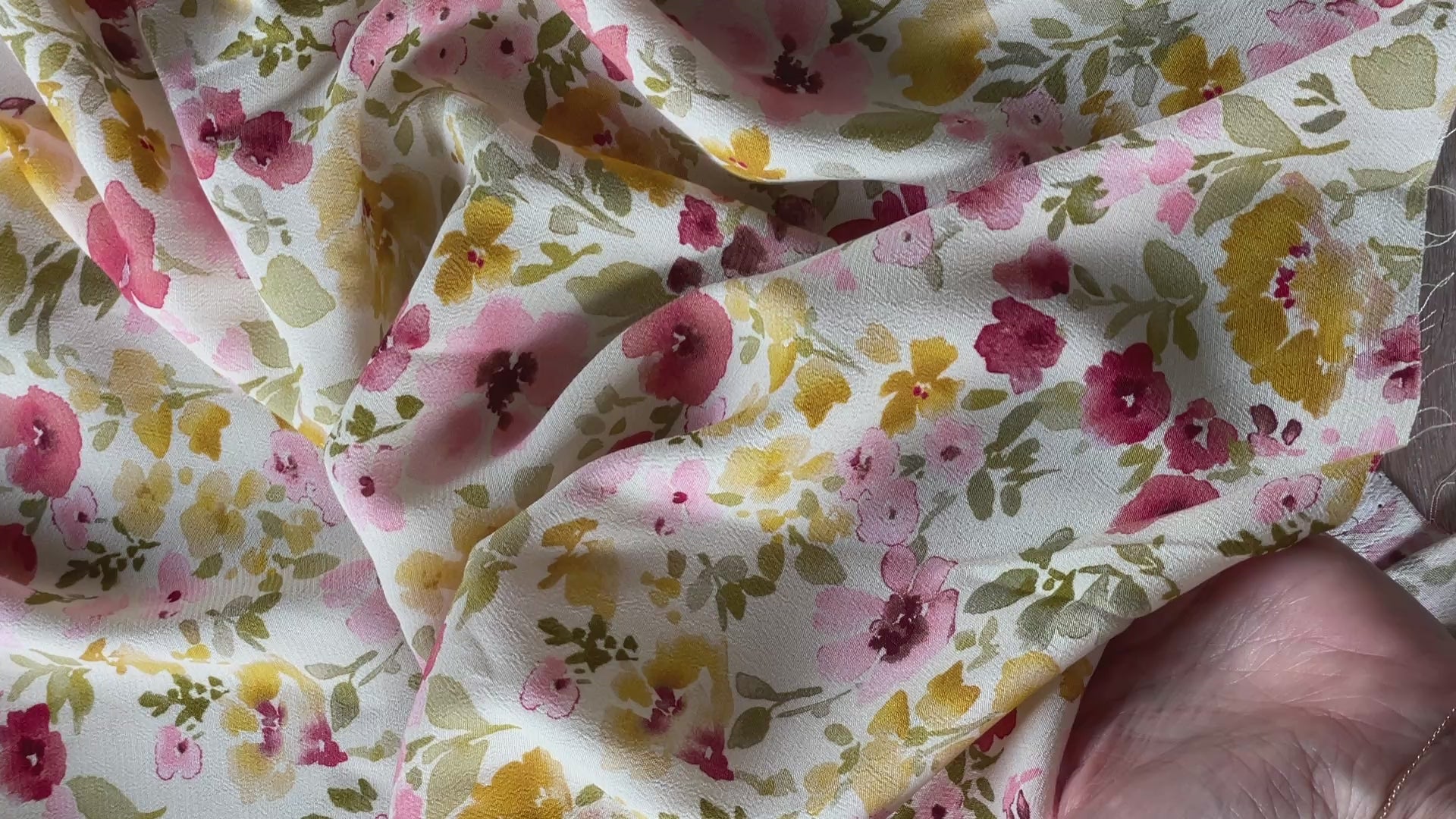 Ecovero Viscose Moroccan Crepe - Felicia Print - new 2026 version