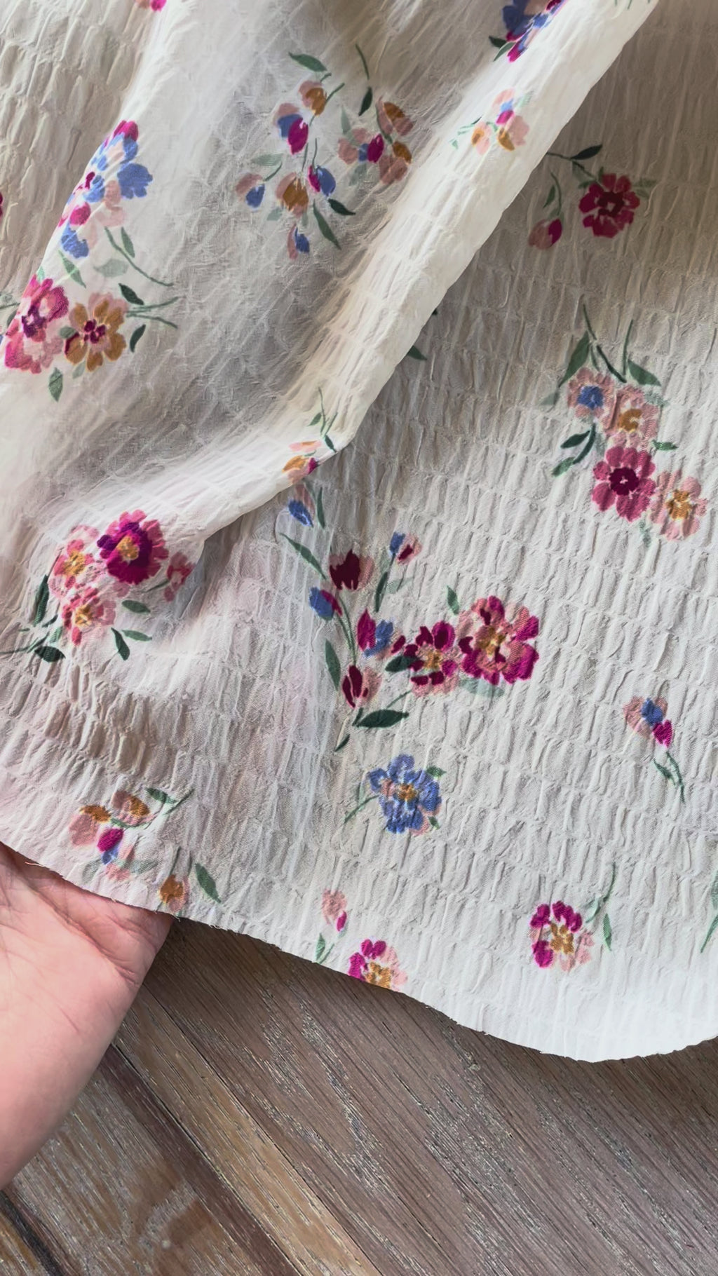 Seersucker - Imprimé Lila